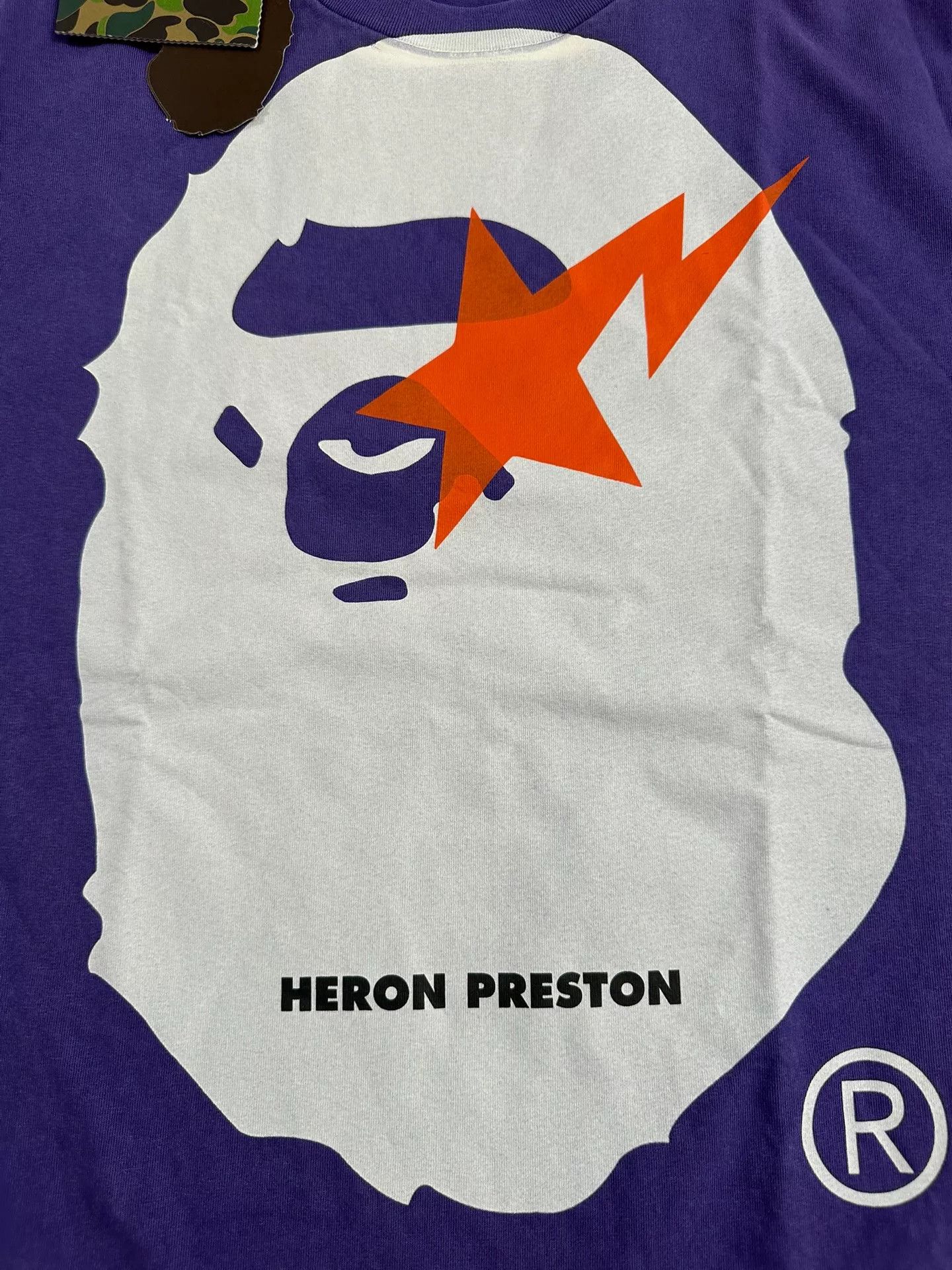 Bape Bape Heron Pre Ton Multi Shark T-Shirt Size US M / EU 48-50 / 2 - 3 Thumbnail