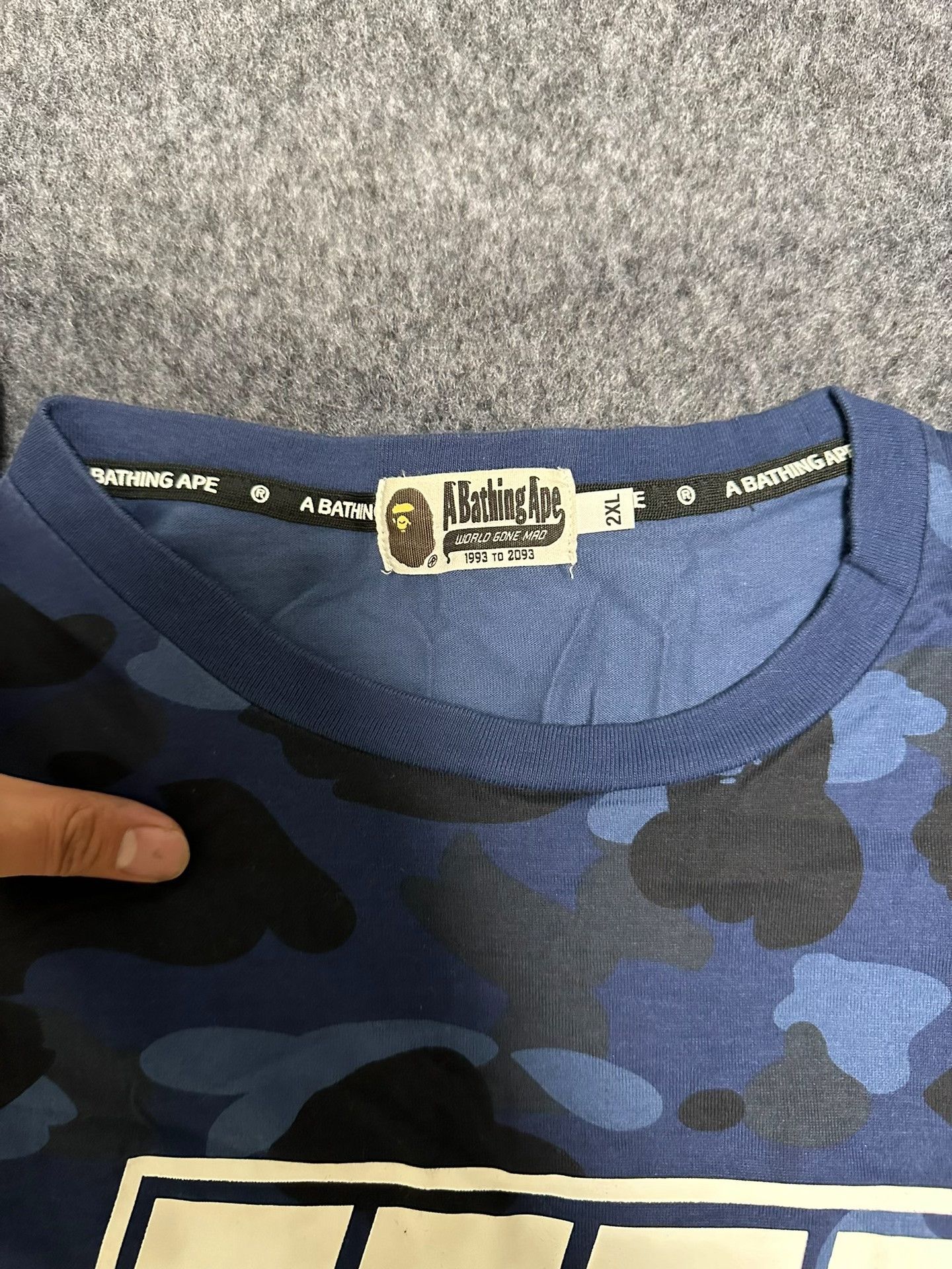 Bape Bape T Multi Shark Long Sleeve Tee Size US XXL / EU 58 / 5 - 4 Thumbnail