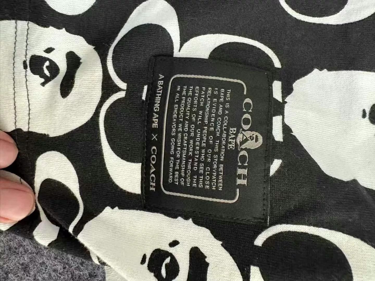 Bape Bape Coach Multi Shark T-Shirt Size US XL / EU 56 / 4 - 8 Thumbnail