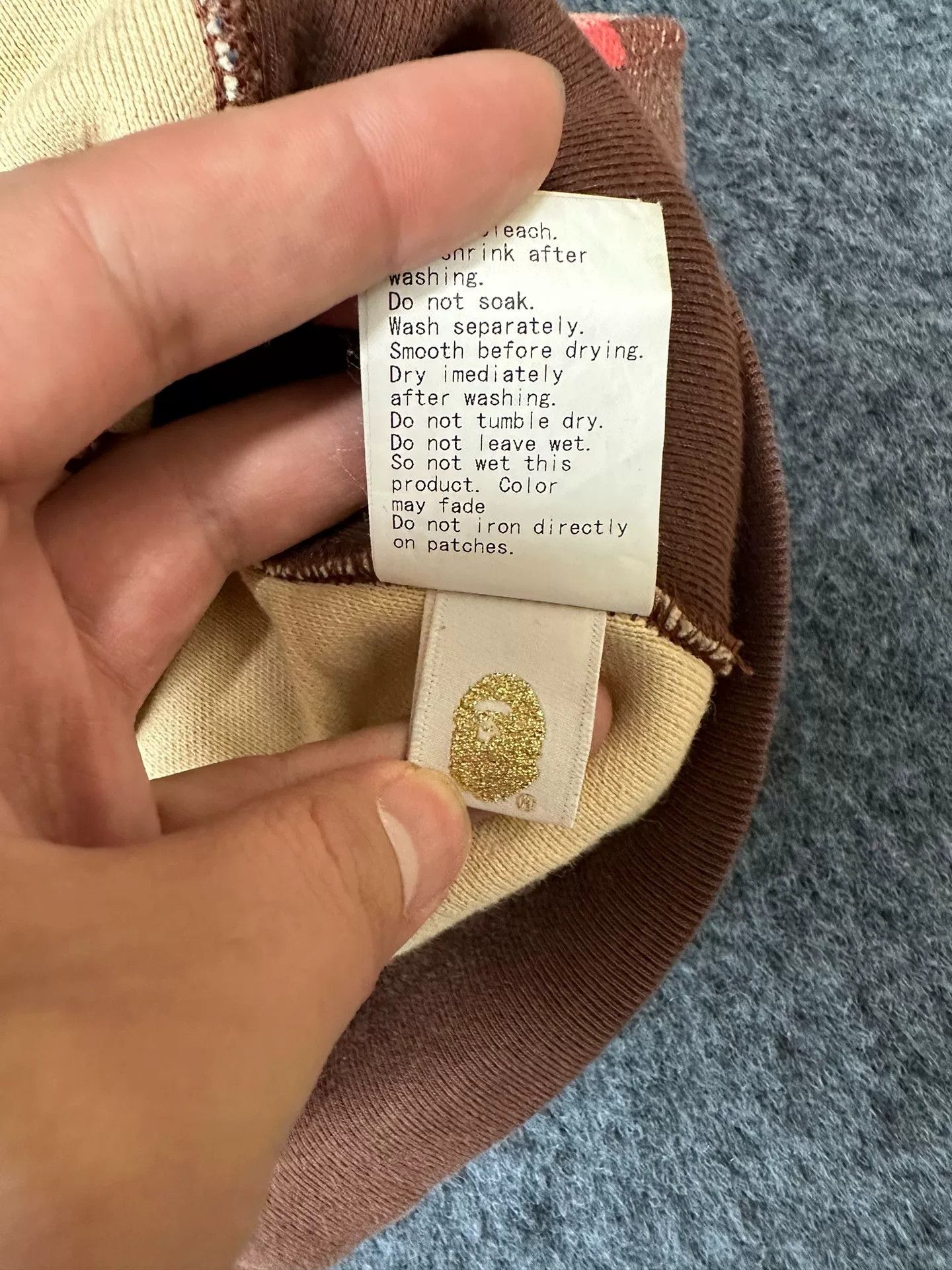 Bape Bape X Multi Glow Sweatshirt Pullover Size US XXL / EU 58 / 5 - 6 Thumbnail