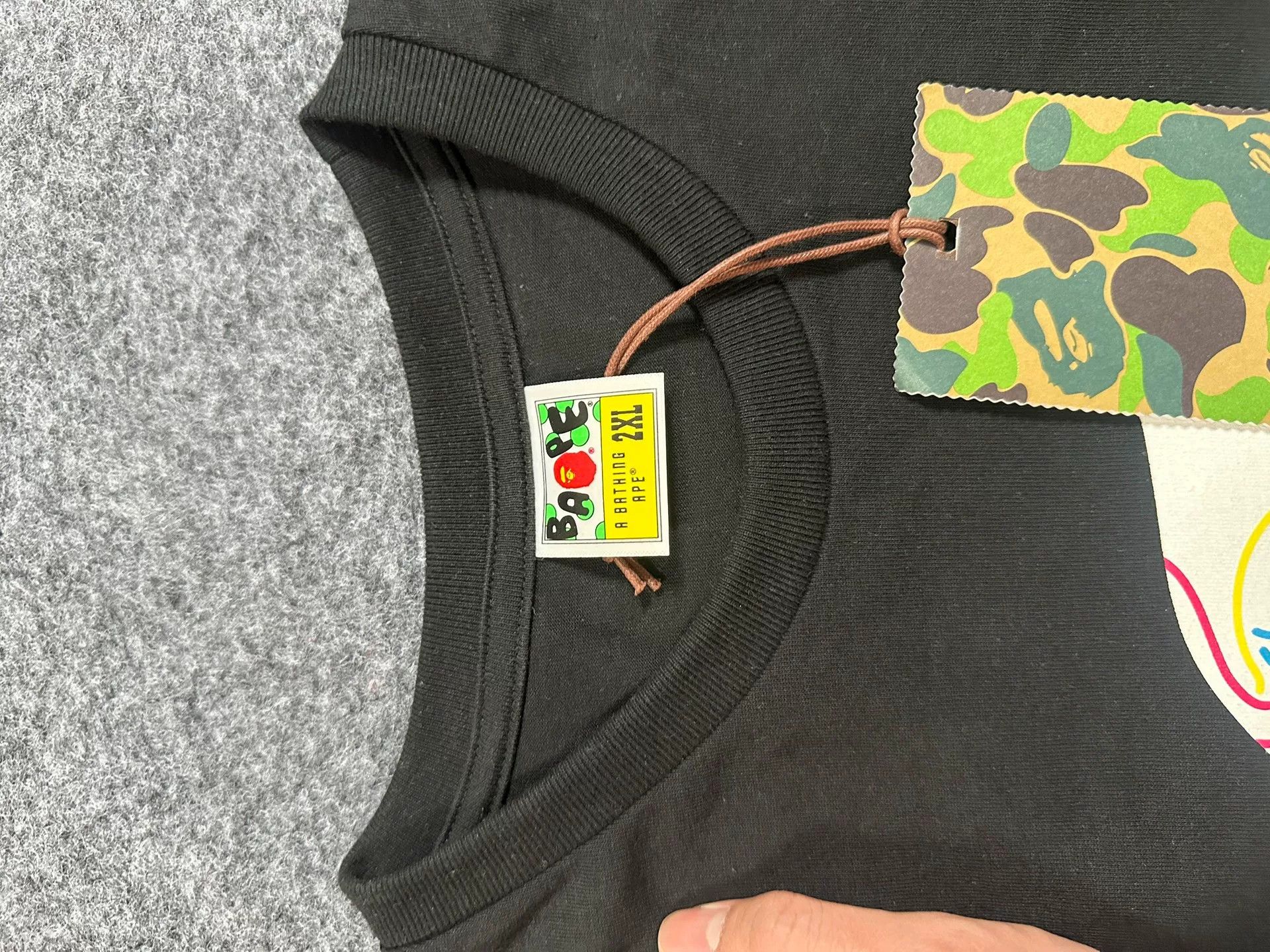 Bape Bape T Multi Shark T-Shirt Casual Size US XXL / EU 58 / 5 - 6 Thumbnail