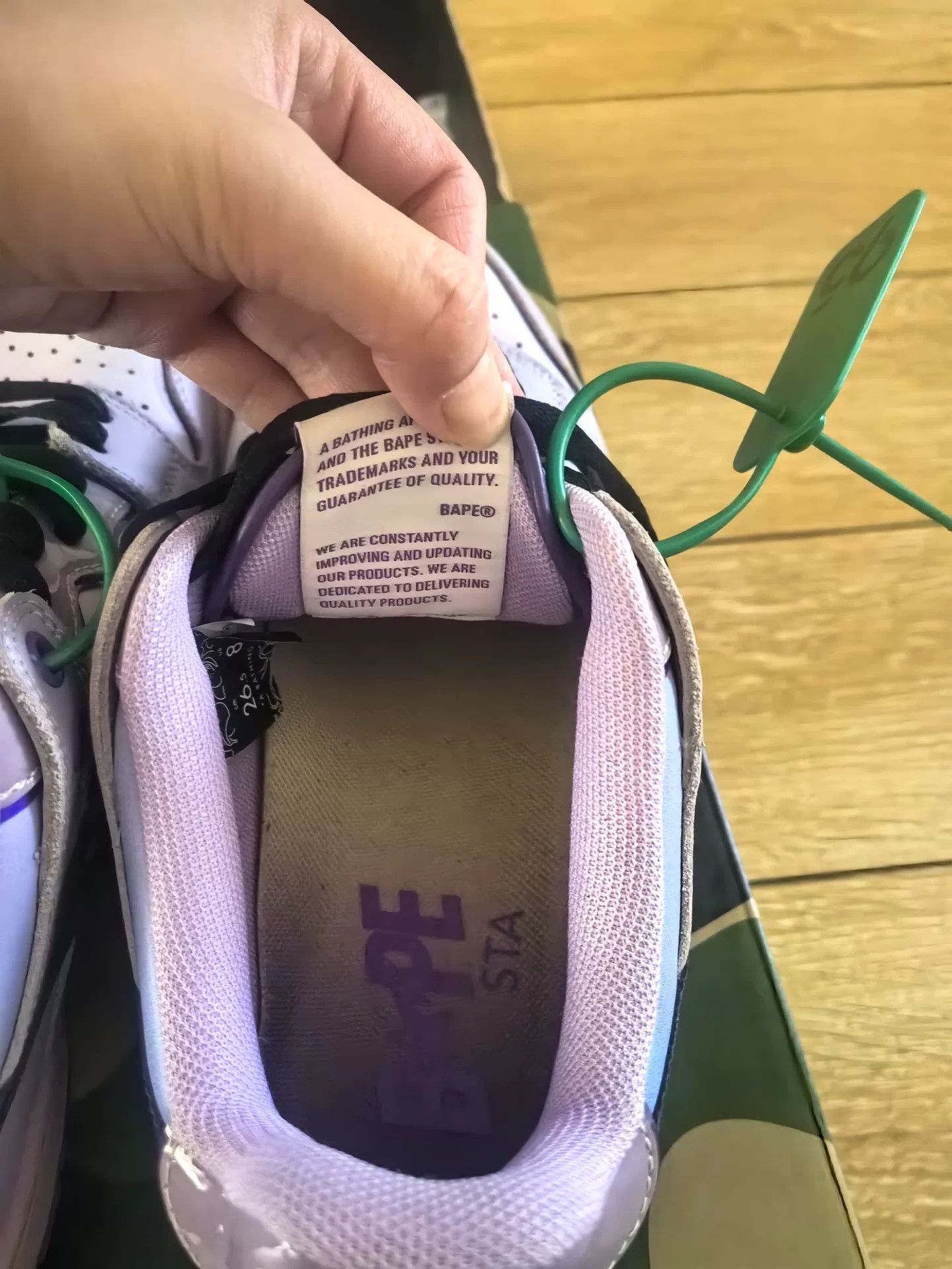 Bape Bape Ta Multi Shark Collab Designer Size US 9 / EU 42 - 5 Thumbnail