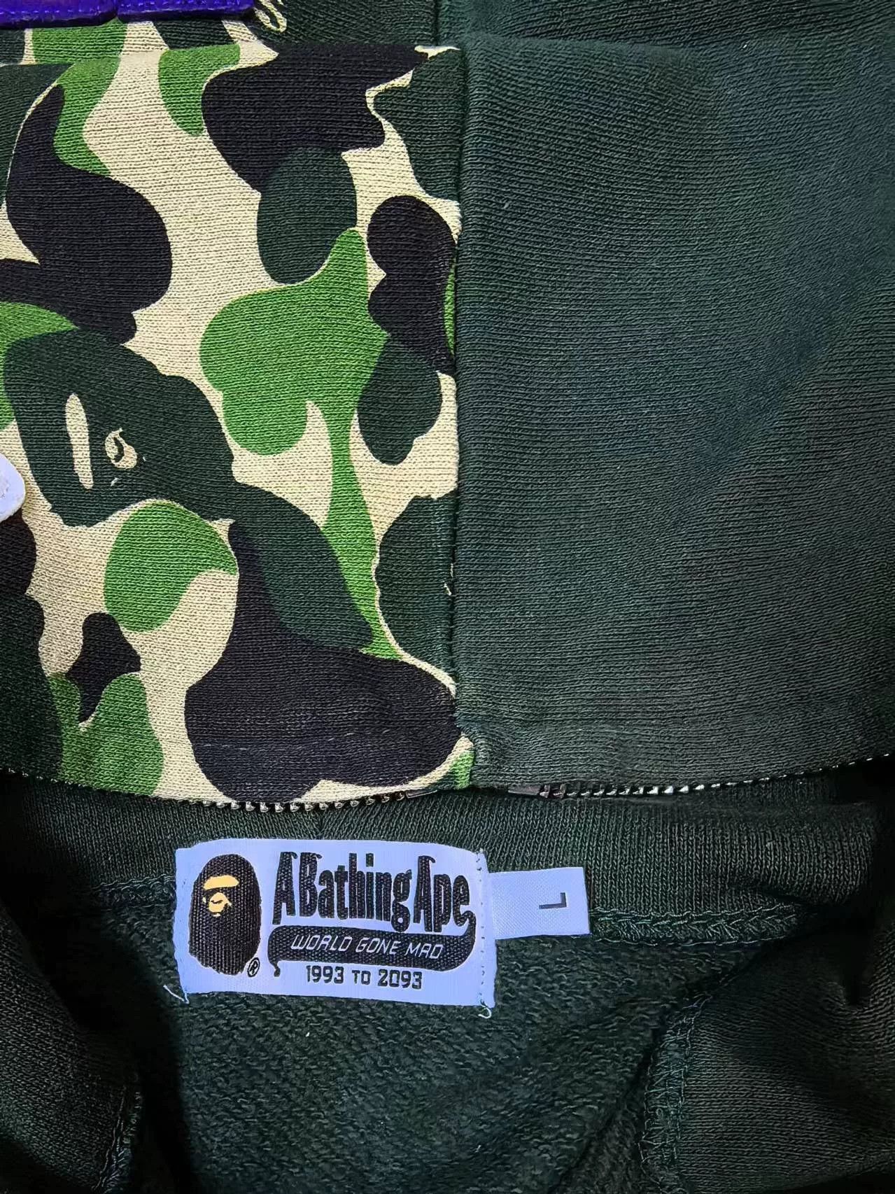 Bape Bape Multi Shark Sweatshirt Pullover Size US L / EU 52-54 / 3 - 7 Thumbnail