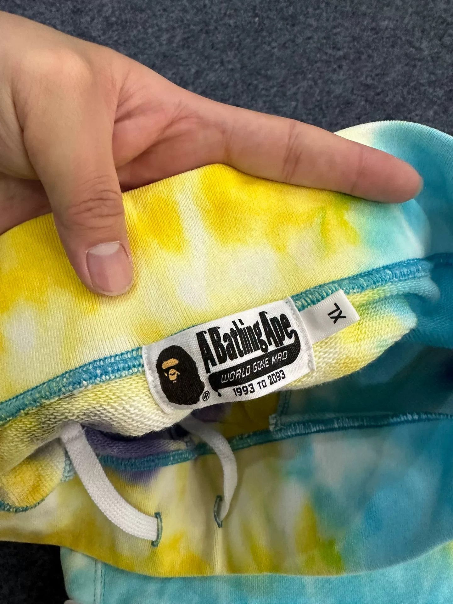 Bape Bape Multi Glow Shorts Designer Size US 36 / EU 52 - 6 Thumbnail