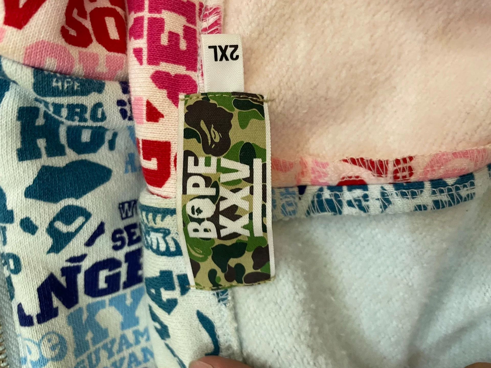 Bape Bape X Shark Sweatshirt Pullover Size US XXL / EU 58 / 5 - 5 Thumbnail