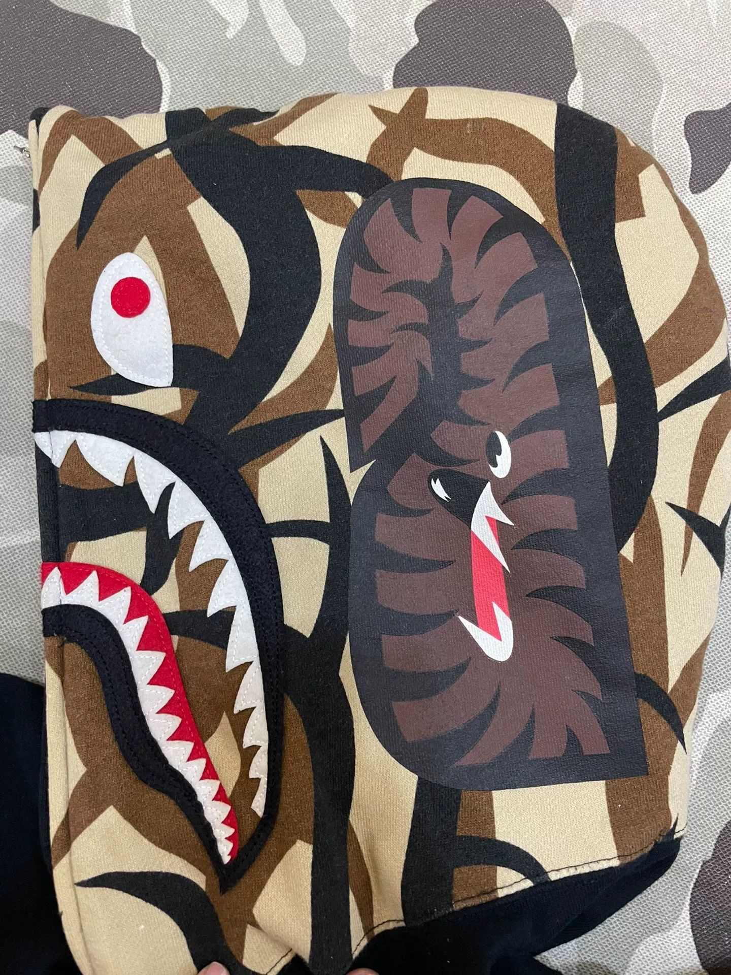 Bape Bape Shark Sweatshirt Pullover Size US M / EU 48-50 / 2 - 4 Thumbnail