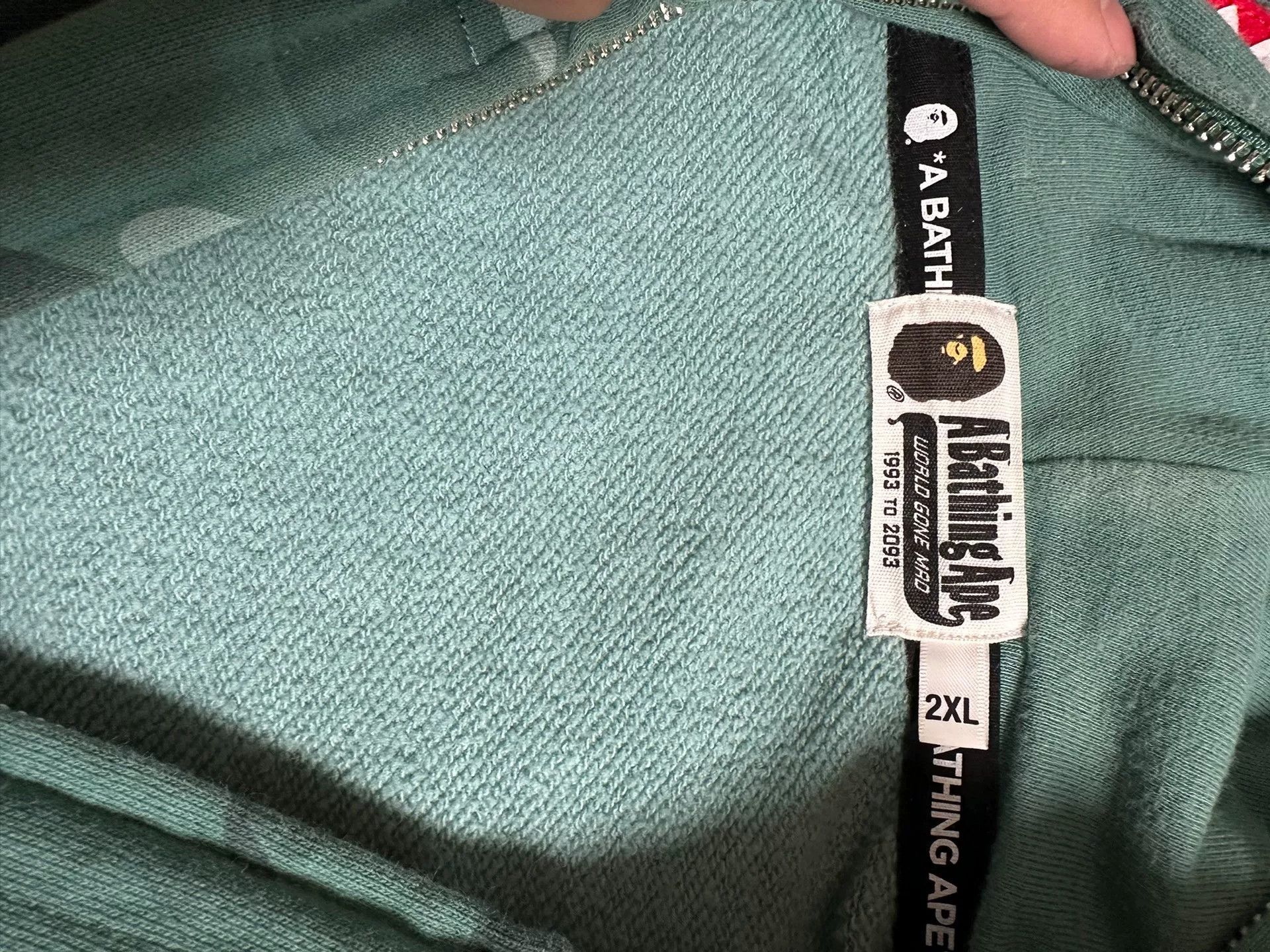Bape Bape X Multi Shark Sweatshirt Pullover Size US XXL / EU 58 / 5 - 4 Thumbnail