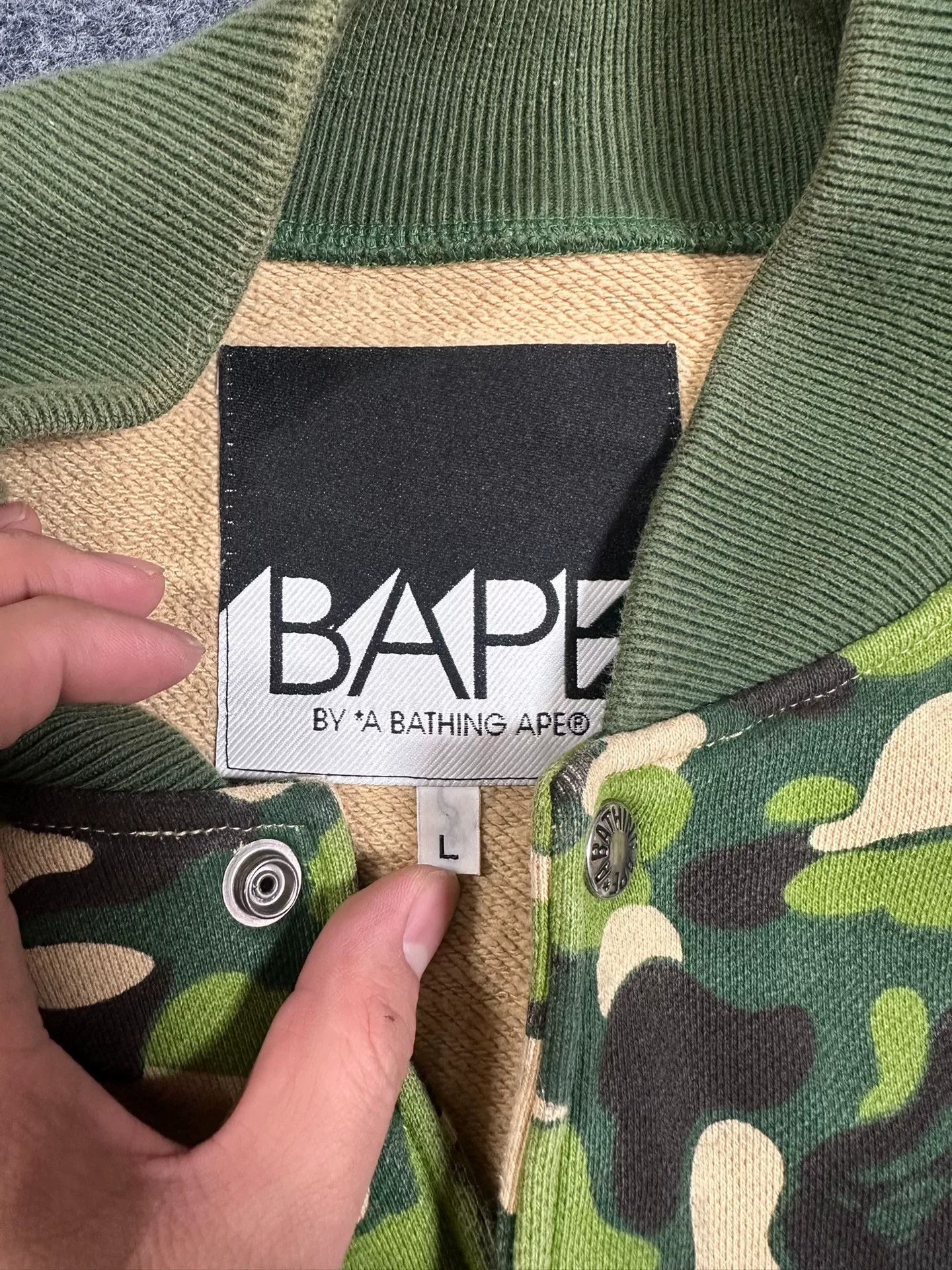 Bape Bape Multi Shark Jacket Outerwear Size US L / EU 52-54 / 3 - 3 Thumbnail
