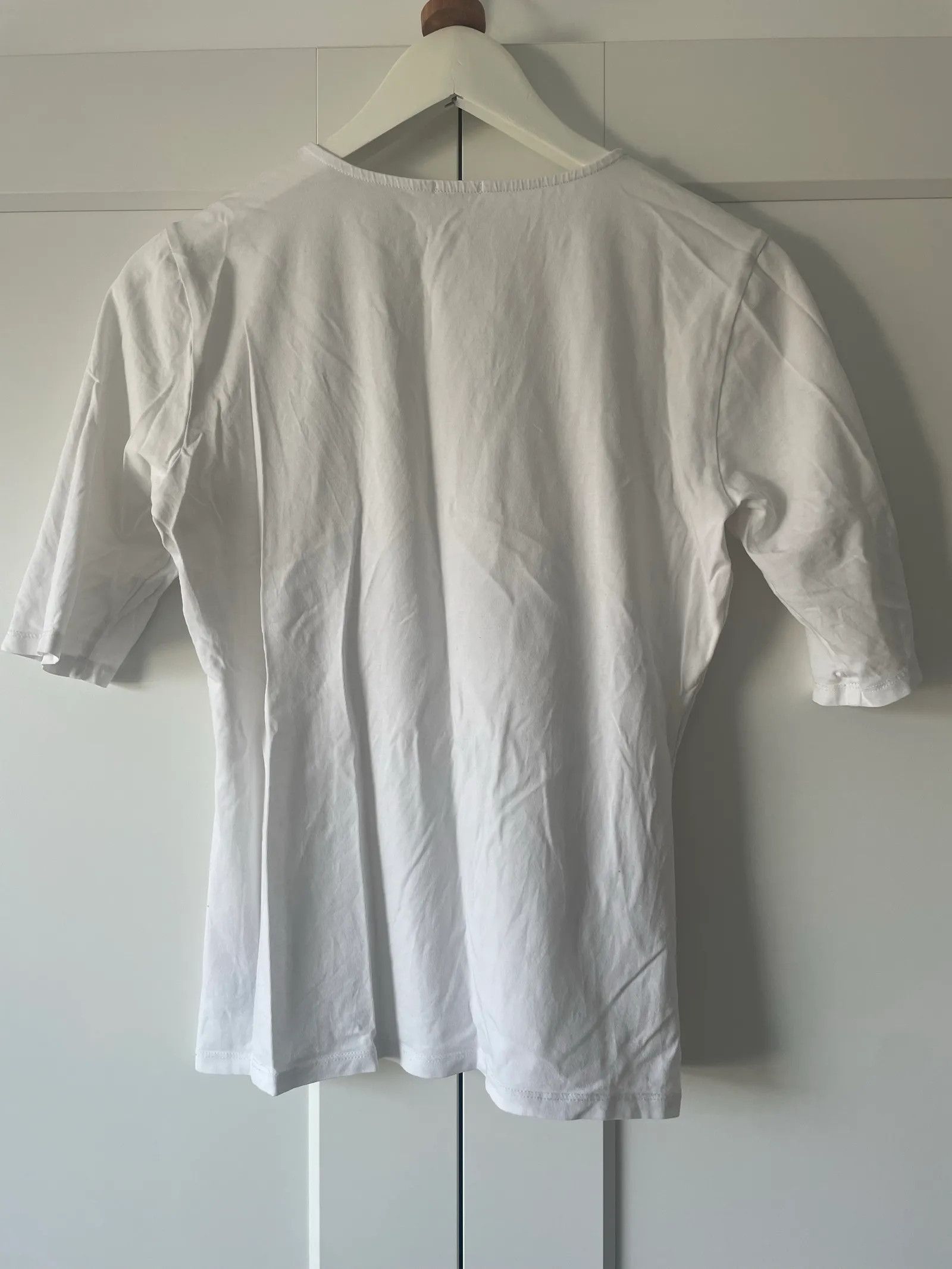 Filippa K Filippa K Cotton Stretch Elbow Sleeve Sweater Size L / US 10 / IT 46 - 6 Thumbnail