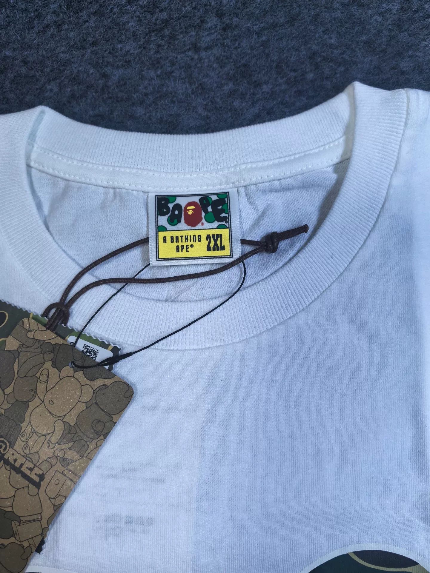 Bape Bape T Multi Glow T-Shirt Casual Size US XXL / EU 58 / 5 - 2 Thumbnail