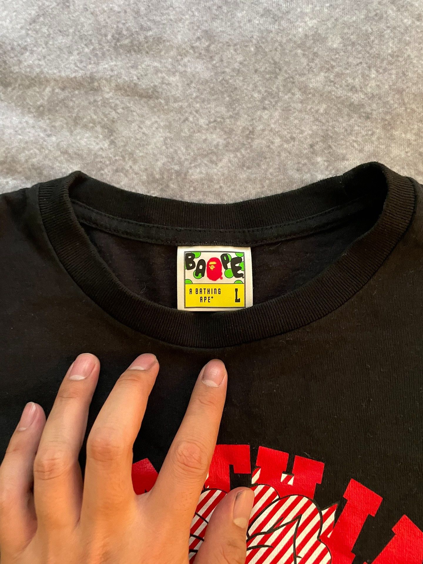 Bape Bape T Multi Shark T-Shirt Casual Size US L / EU 52-54 / 3 - 4 Thumbnail
