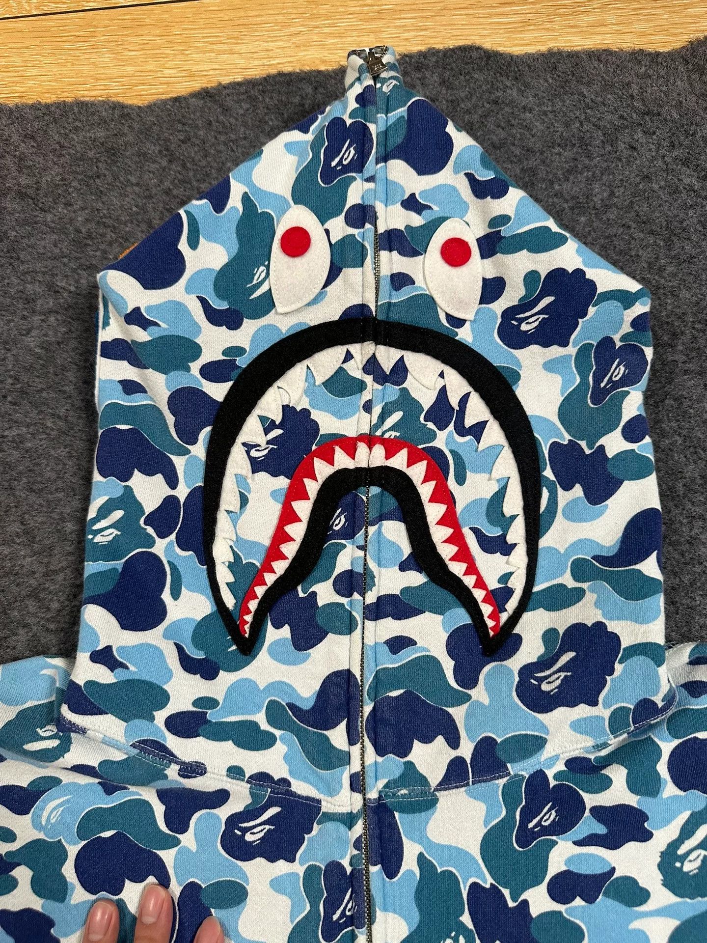 Bape Bape Xx Multi Shark Sweatshirt Size US XXL / EU 58 / 5 - 3 Thumbnail