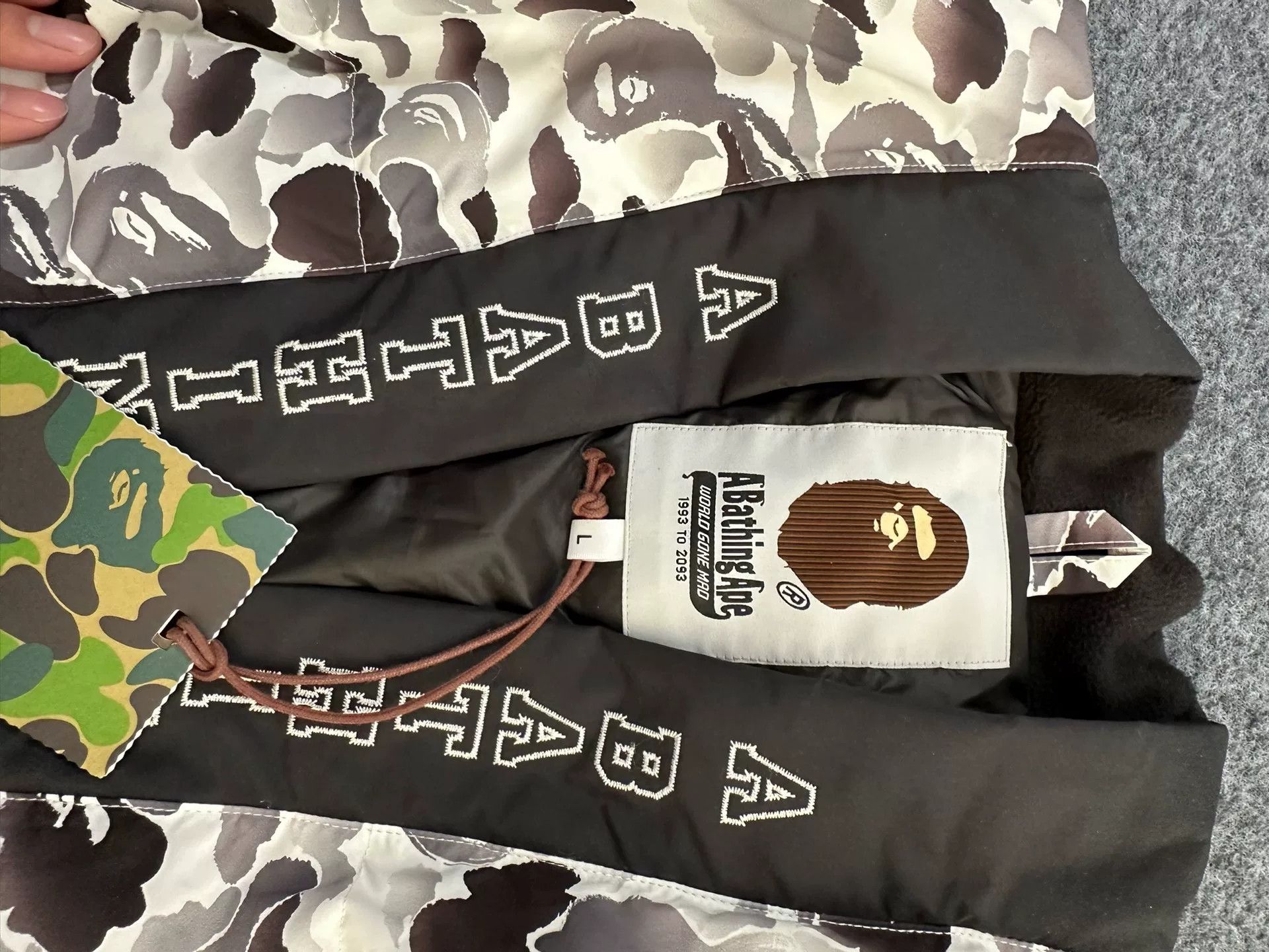 Bape Bape Multi Shark Jacket Outerwear Size US L / EU 52-54 / 3 - 3 Thumbnail