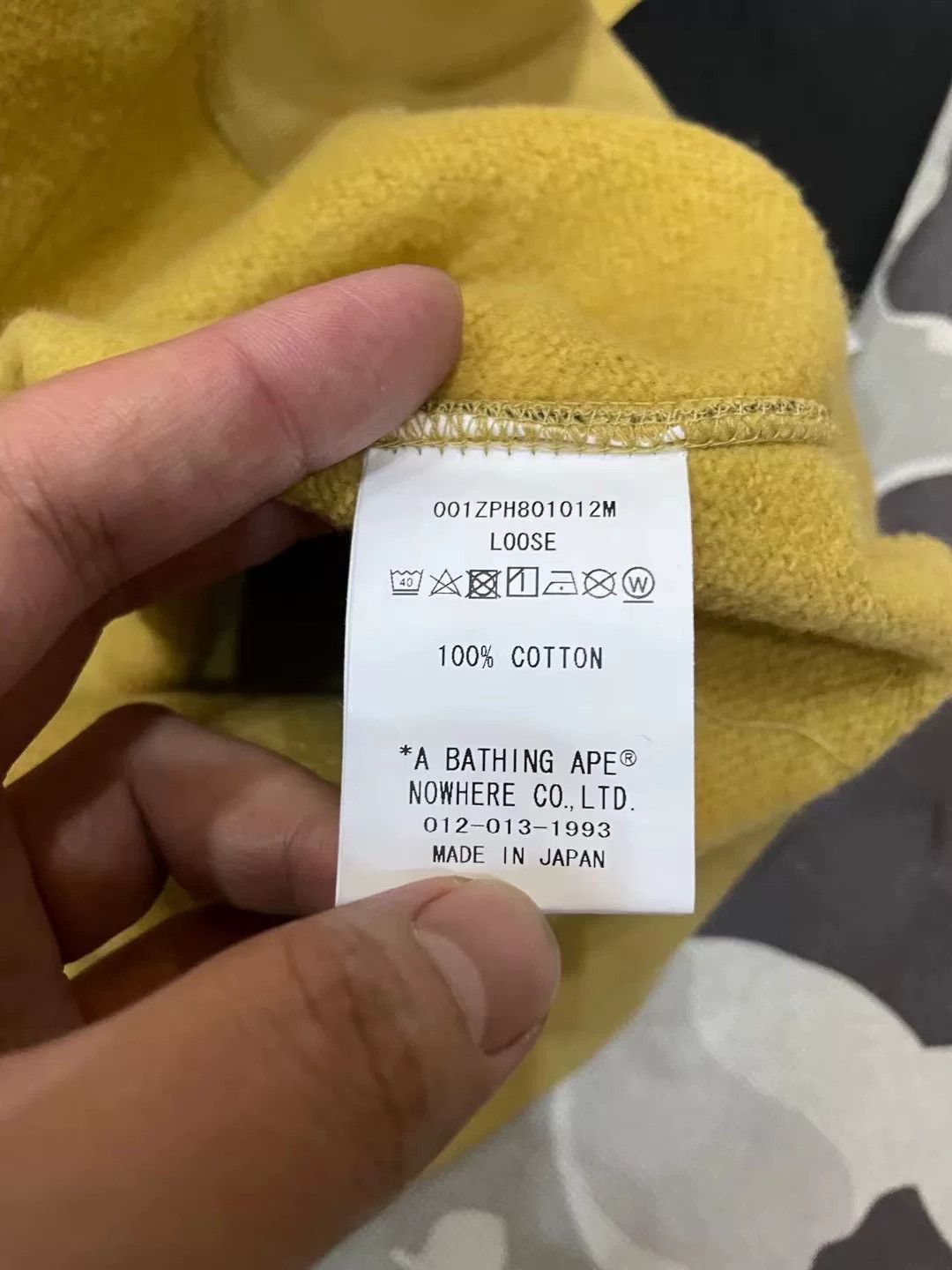 Bape Bape Yellow Shark Sweatshirt Pullover Size US XL / EU 56 / 4 - 7 Thumbnail
