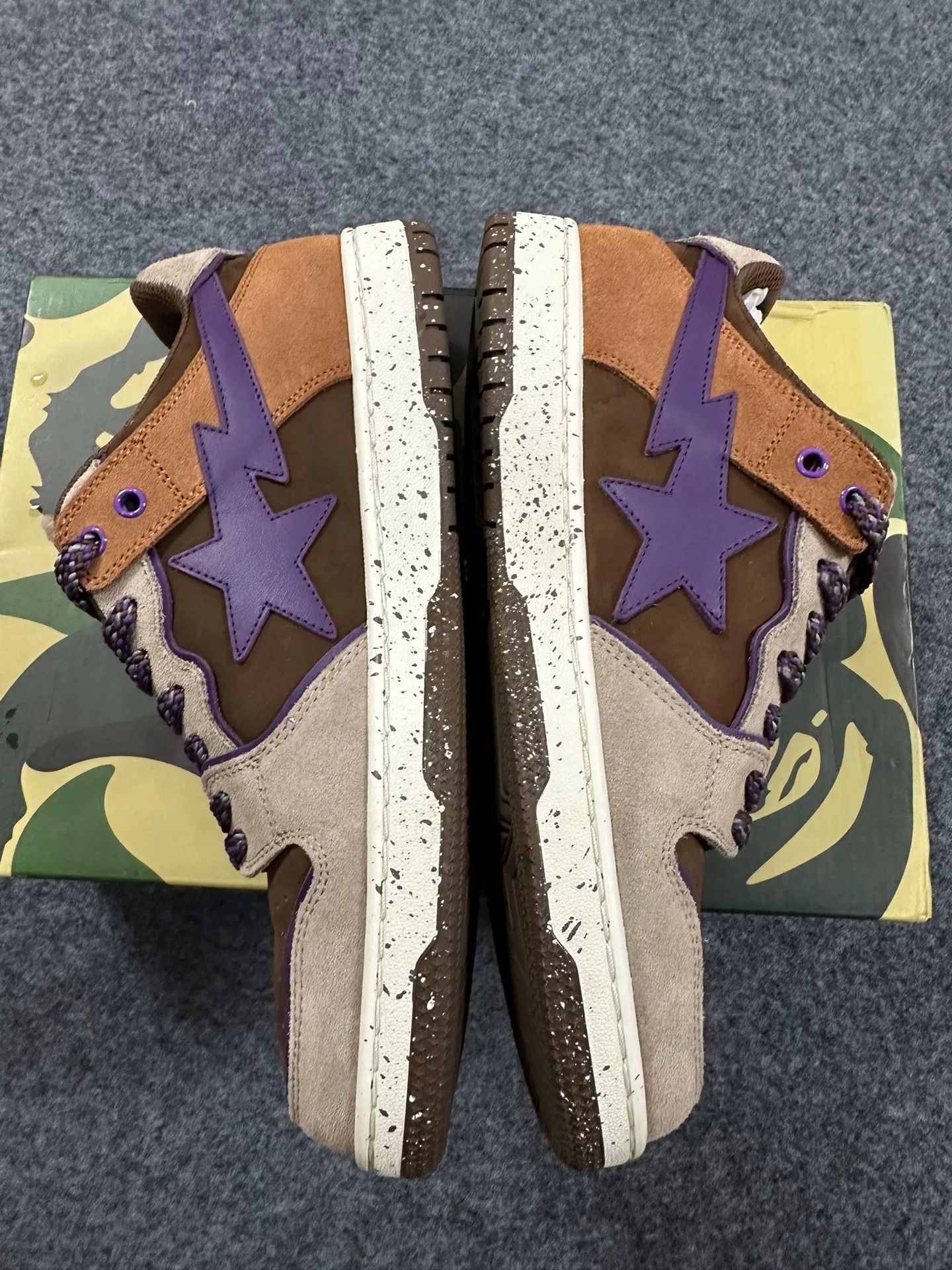 Bape Bape Ta Multi Shark Shoes Low Top Size US 11 / EU 44 - 3 Thumbnail