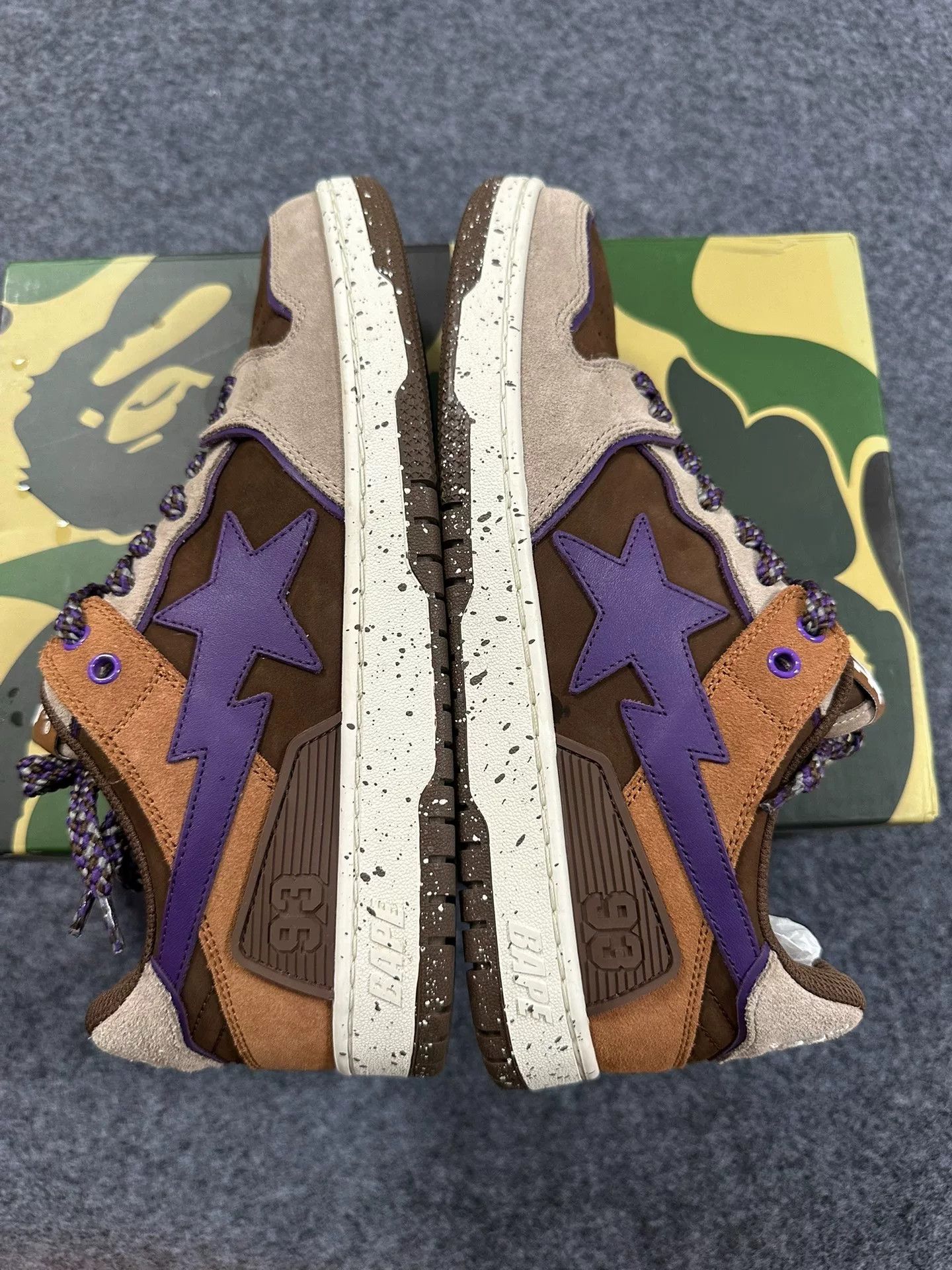 Bape Bape Ta Multi Shark Shoes Low Top Size US 11 / EU 44 - 6 Thumbnail