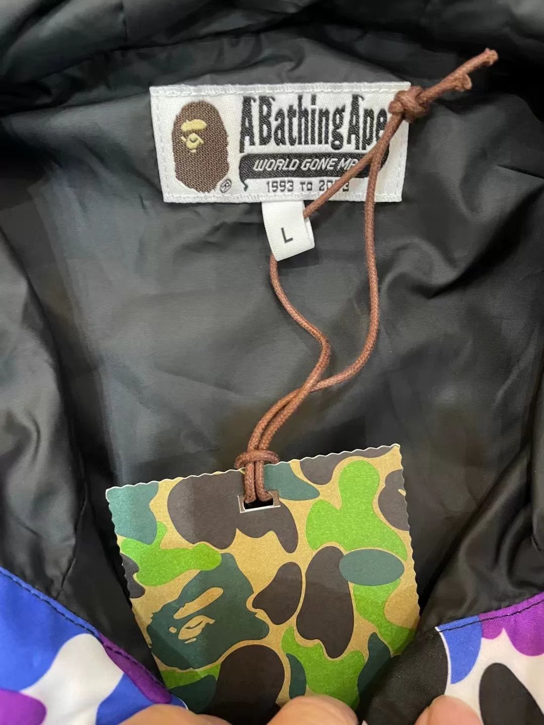 Bape Bape Multi Glow Jacket Outerwear Size US L / EU 52-54 / 3 - 2 Thumbnail