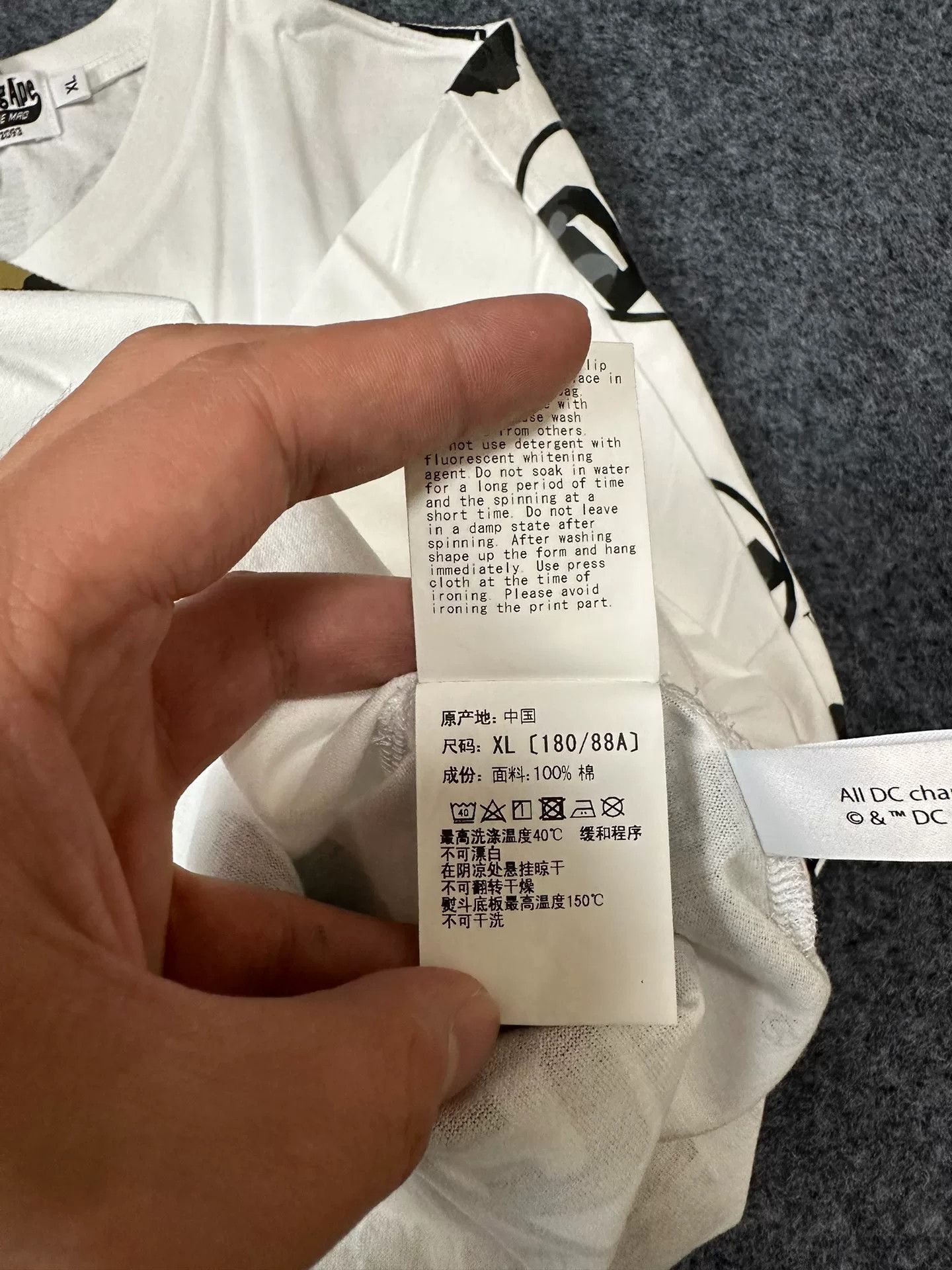 Bape Bape Dc Multi Shark T-Shirt Casual Size US XL / EU 56 / 4 - 6 Thumbnail