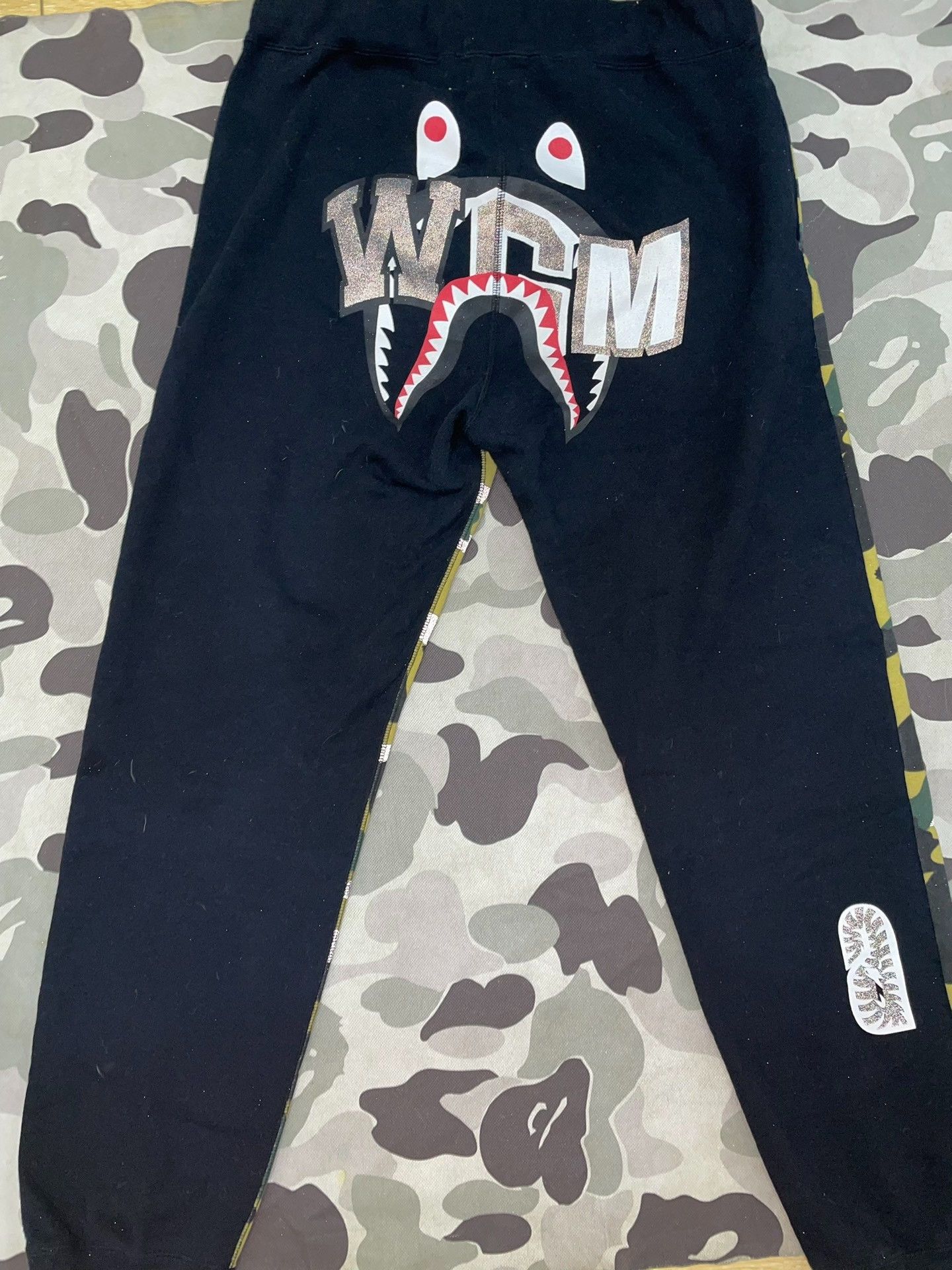 Bape Bape X Multi Shark Denim Designer Size US 38 / EU 54 - 3 Thumbnail
