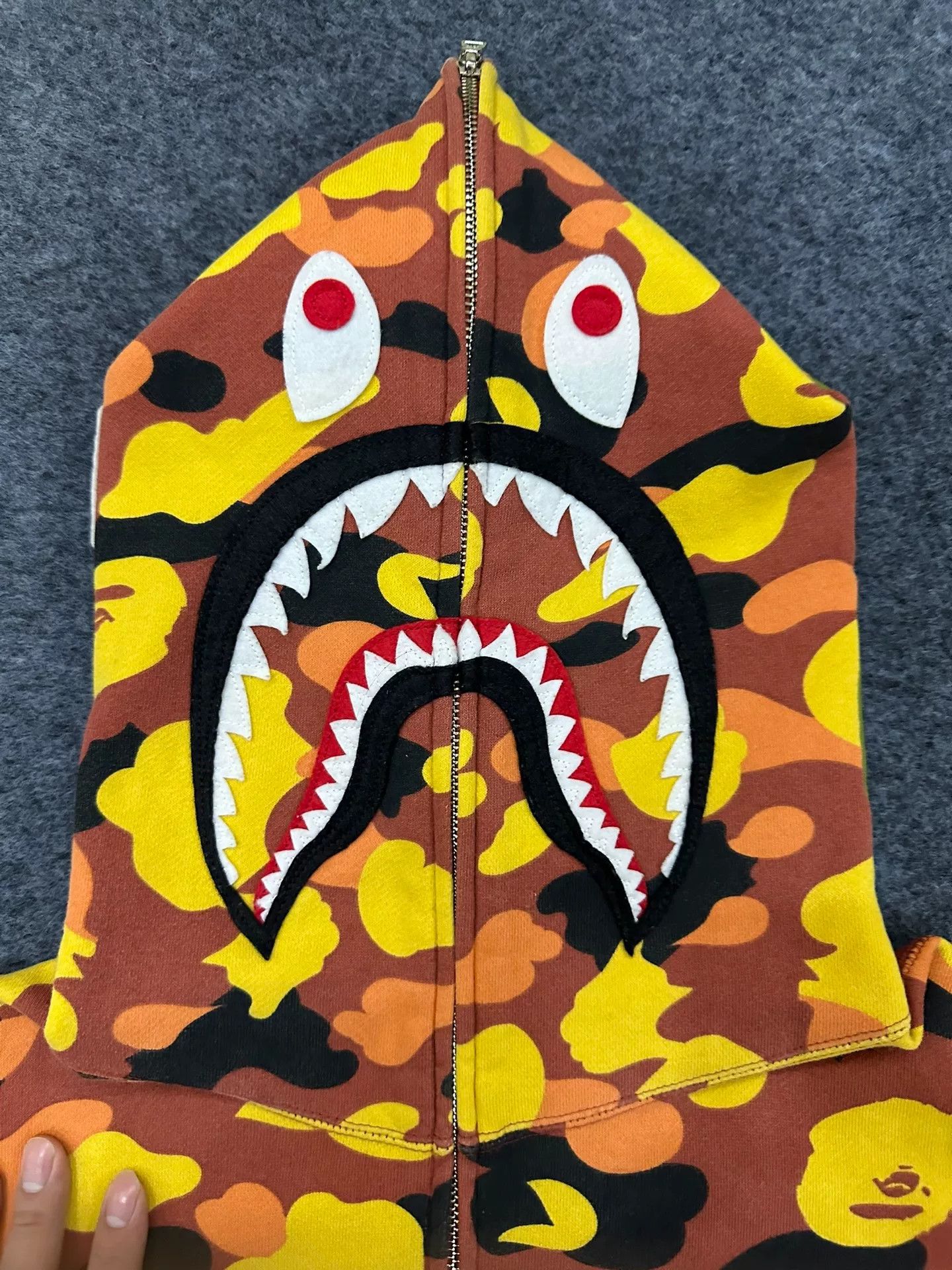 Bape Bape Multi Shark Sweatshirt Pullover Size US XL / EU 56 / 4 - 3 Thumbnail
