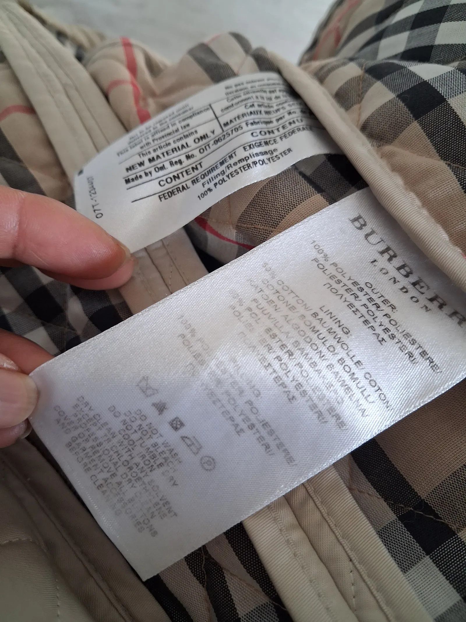 Burberry Burberry Jacket Size XS / US 0-2 / IT 36-38 - 3 Thumbnail
