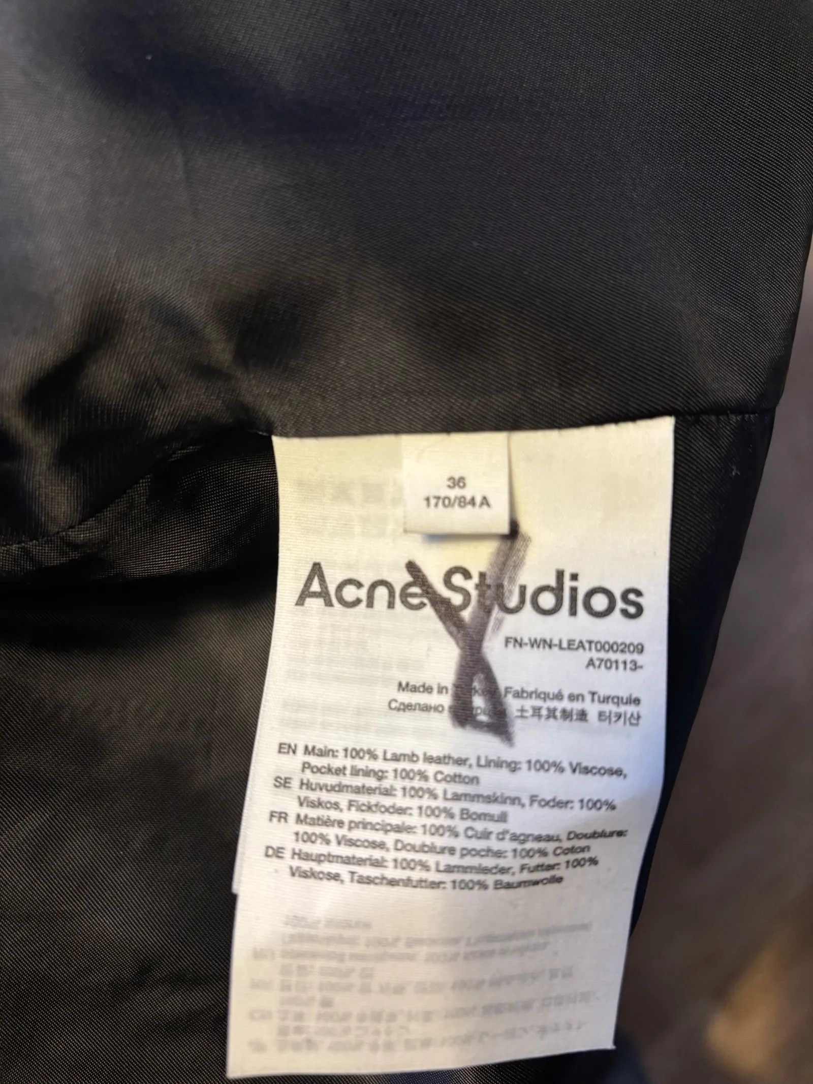 Acne Studios Acne Studios Coat Size XS / US 0-2 / IT 36-38 - 5 Thumbnail