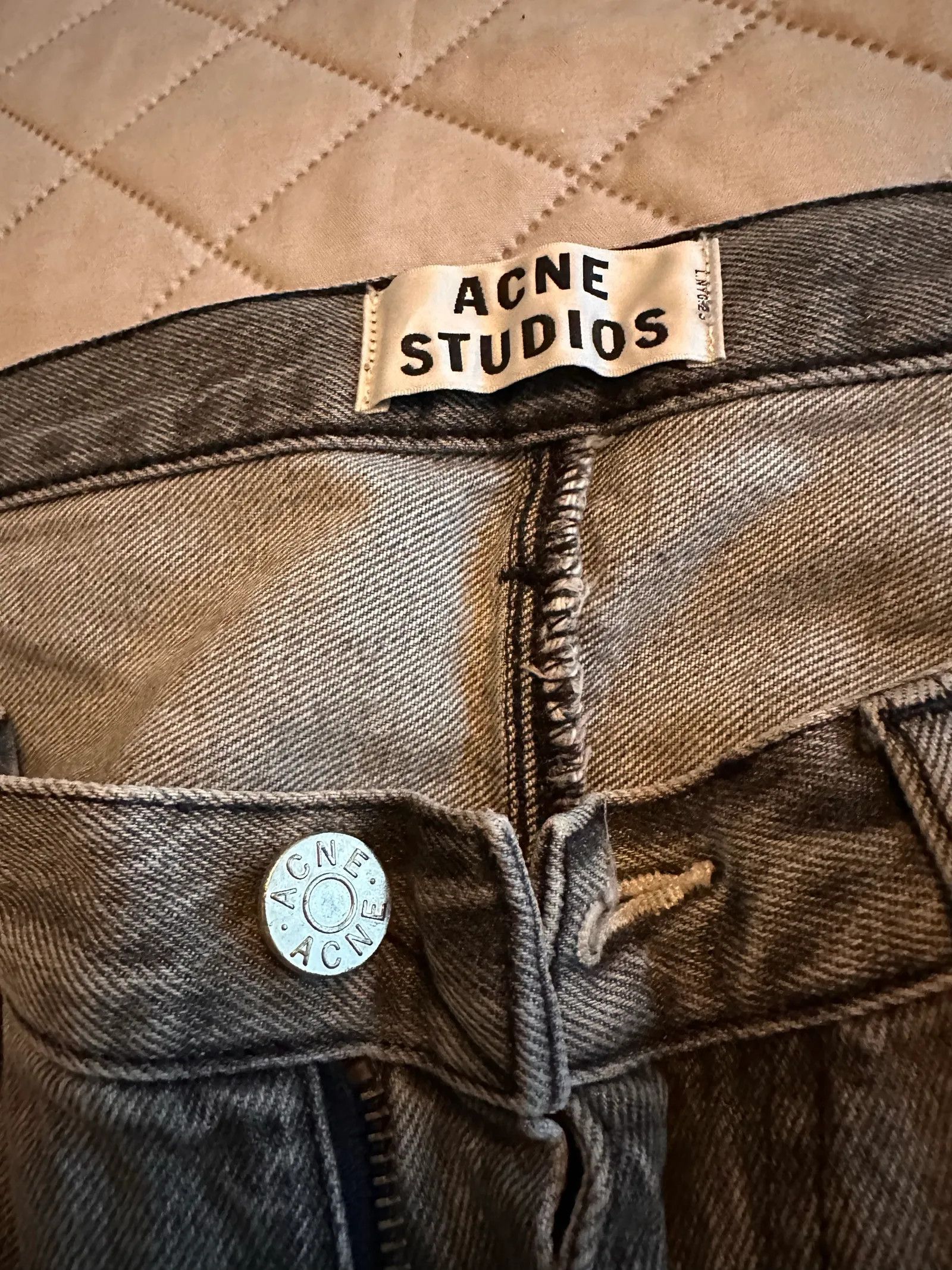 Acne Studios Acne Studios Max Vintage Grey Jeans Size US 34 / EU 50 - 6 Thumbnail