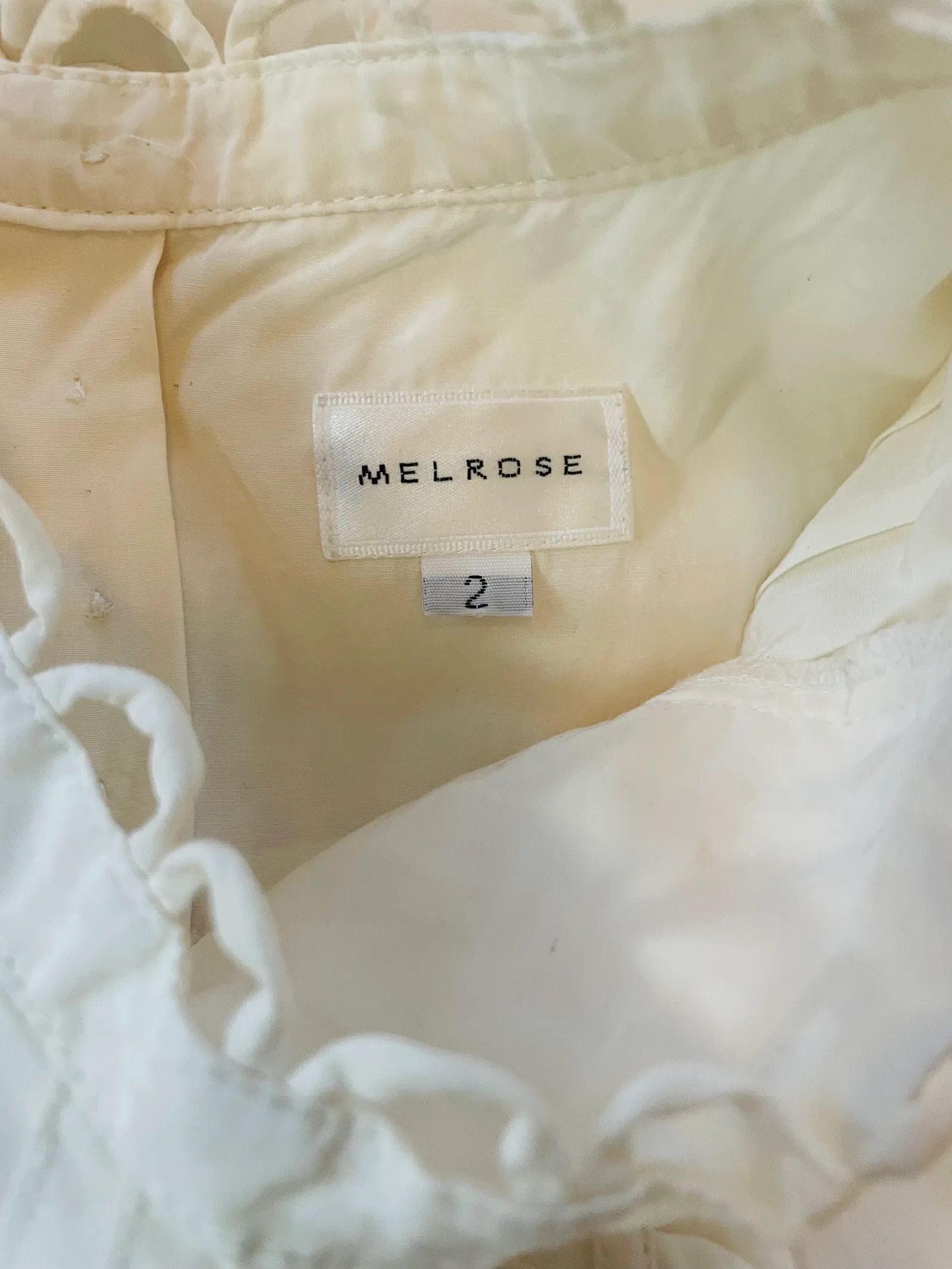 Melrose Melrose Blouse Size S / US 4 / IT 40 - 3 Thumbnail