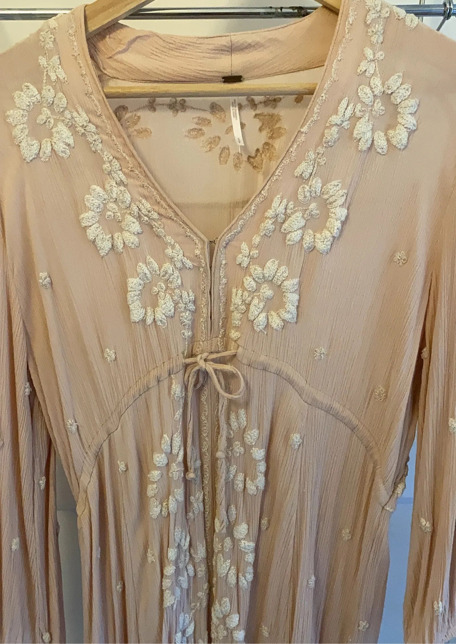 Free People Free People Embroderied Fable Dress Dress Size S / US 4 / IT 40 - 5 Thumbnail
