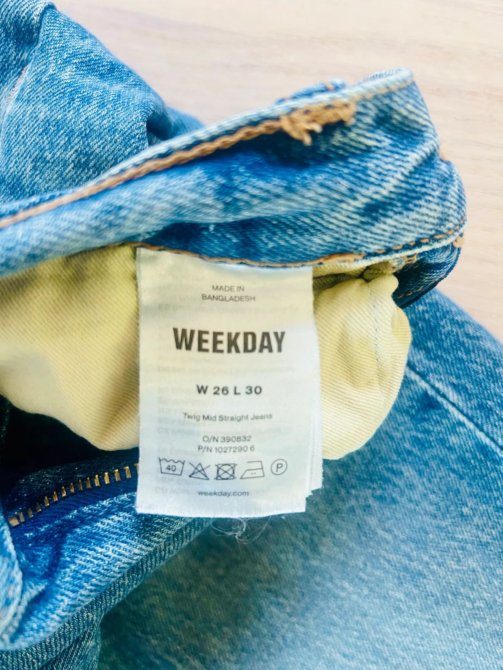 Weekday Weekday Twig Jeans Size 26" / US 2 / IT 38 - 4 Thumbnail