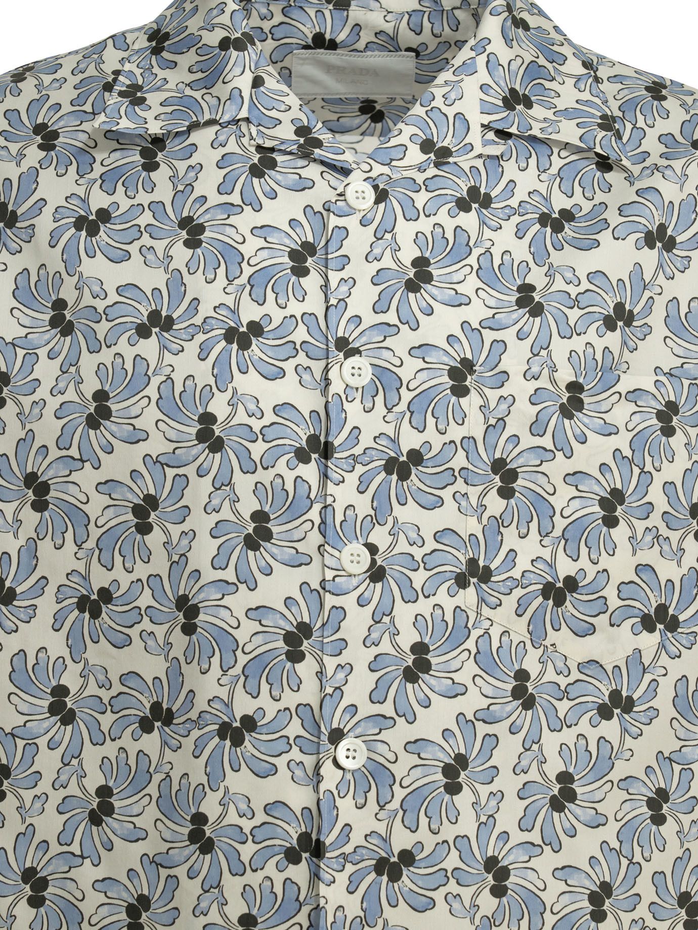 Prada Prada Casual Floral Shirt tag size M Men - USA Duties Paid Size US M / EU 48-50 / 2 - 3 Thumbnail