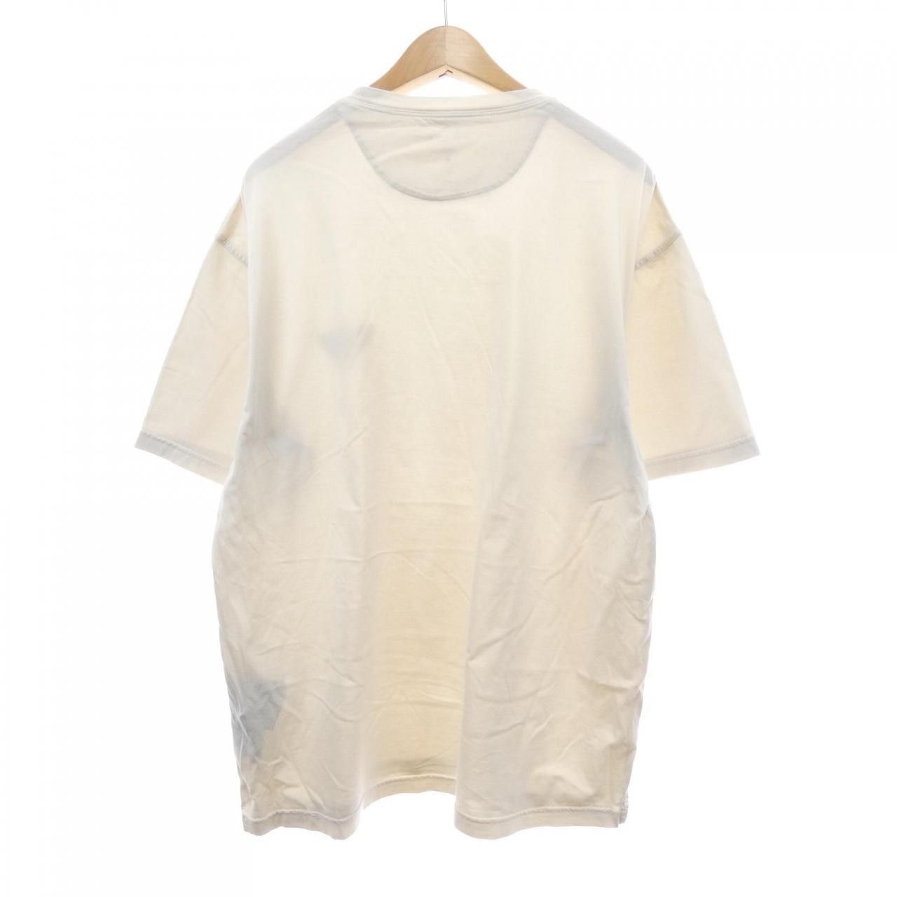 Prada Prada Prada Triangle Logo Cotton T Shirt Textile T-Shirts UJN852S23213CC DUTY FREE for USA Size ONE SIZE - 2 Thumbnail