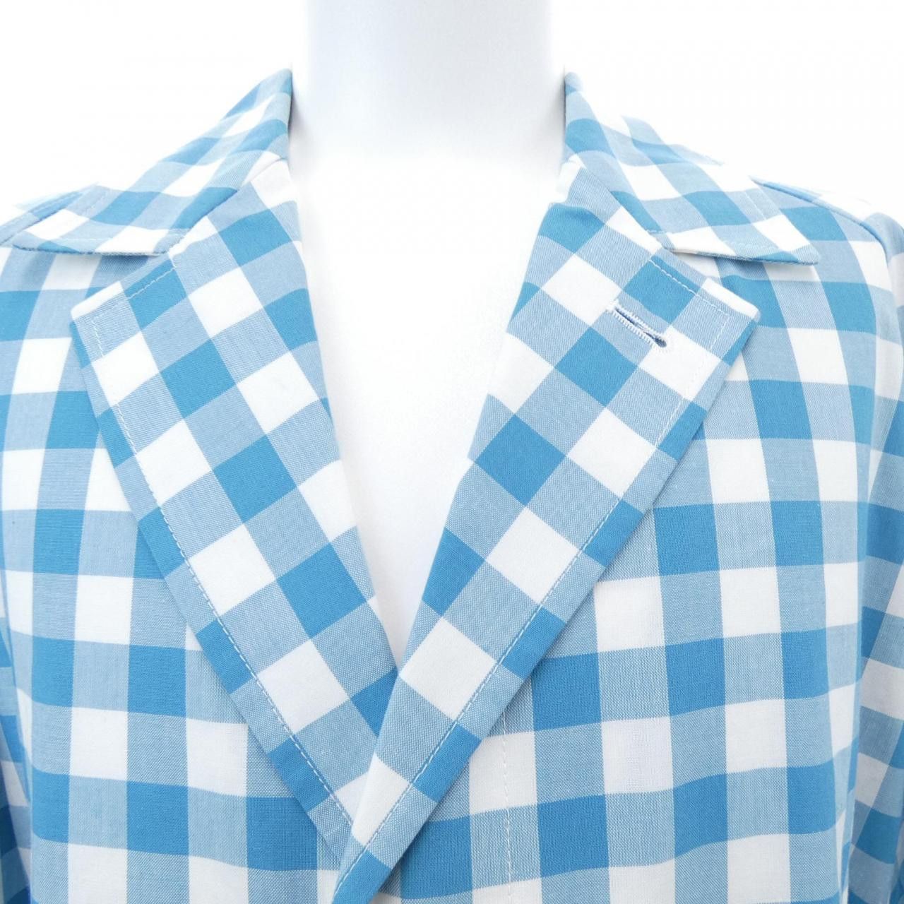 Prada Prada Prada Check Coat Textile Outerwear SGC215S231120B DUTY FREE for USA Size ONE SIZE - 5 Thumbnail