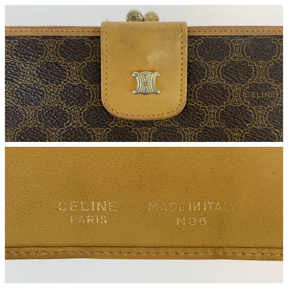 Celine Celine Celine Macadam Triomphe PVC Long Wallet Plastic / Synthetic Long Wallet DUTY FREE for USA Size ONE SIZE - 3 Thumbnail