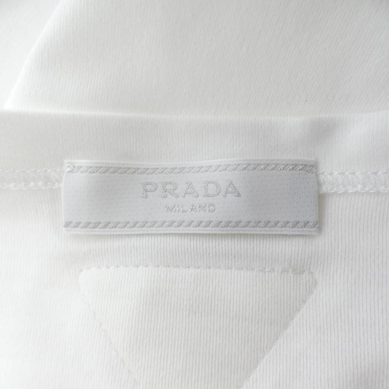 Prada Prada Prada Cotton T Shirt Textile T-Shirts UJN814 S221 240 DUTY FREE for USA Size ONE SIZE - 4 Thumbnail