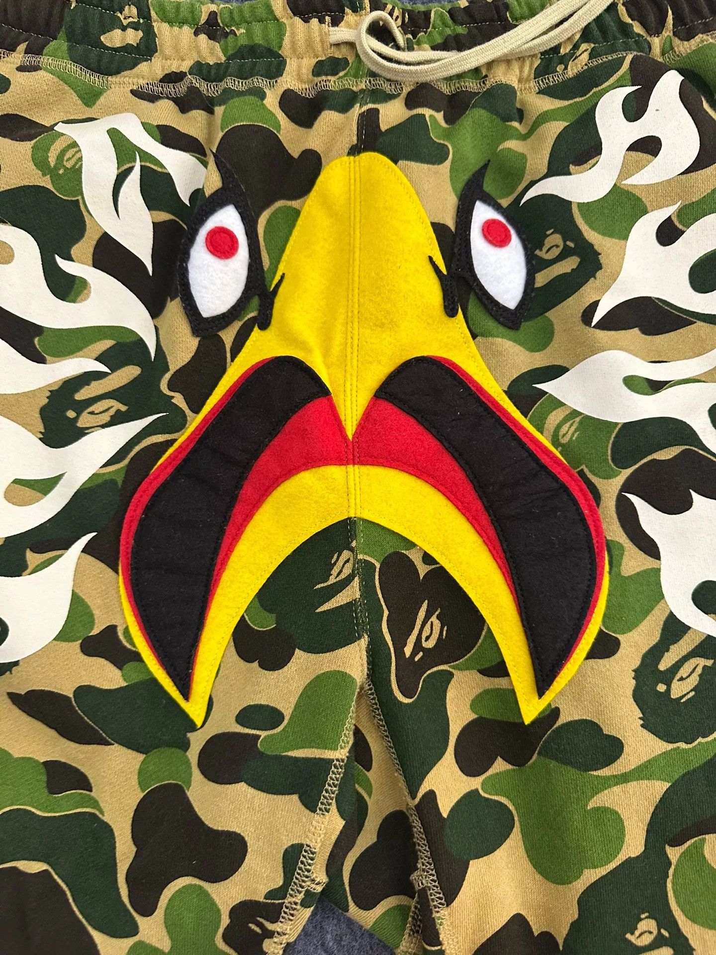 Bape Bape Ready Ade Multi Shark Shorts Size US 38 / EU 54 - 3 Thumbnail