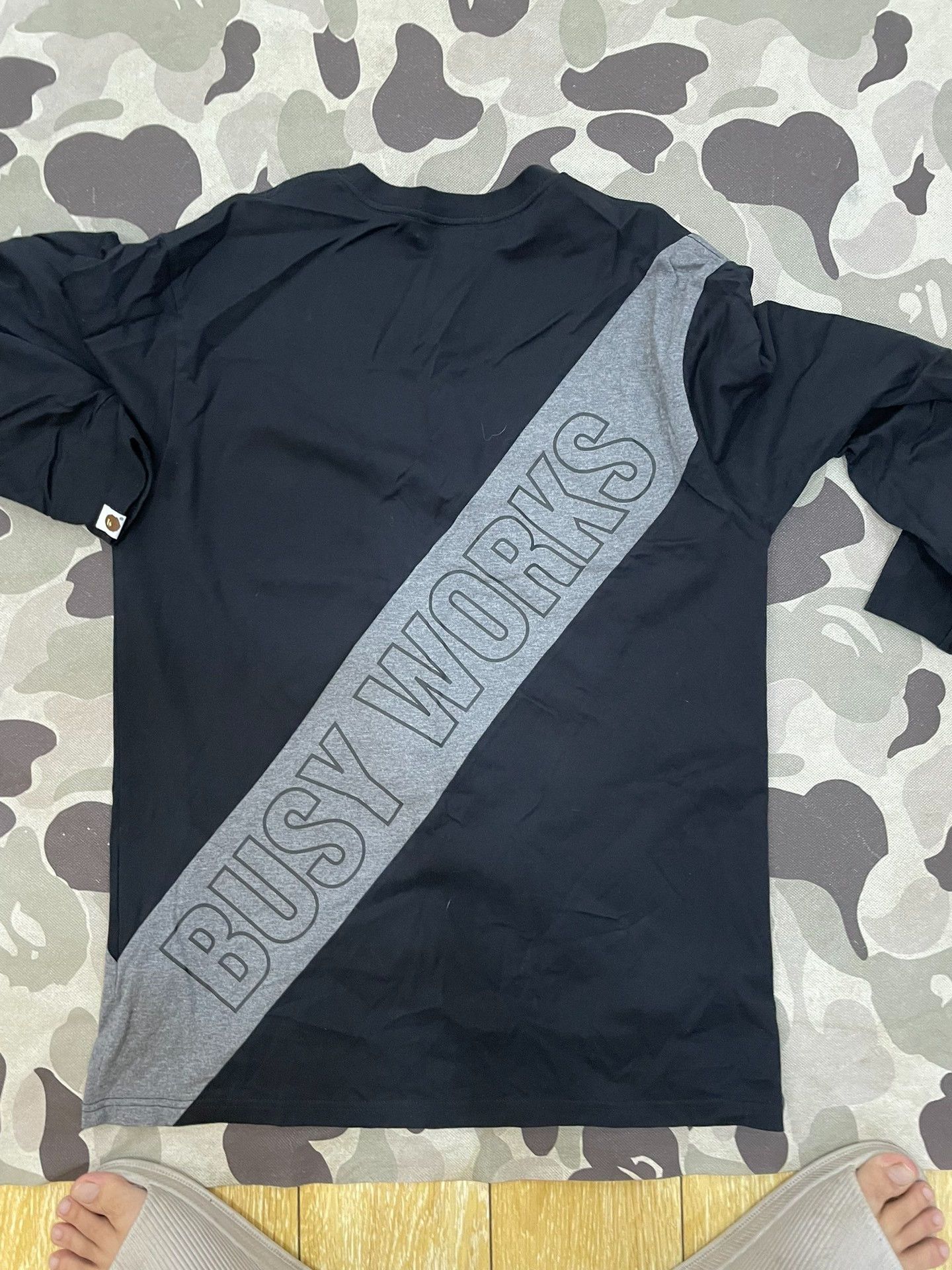 Bape Bape T Multi Shark Long Sleeve Tee Size US L / EU 52-54 / 3 - 2 Thumbnail