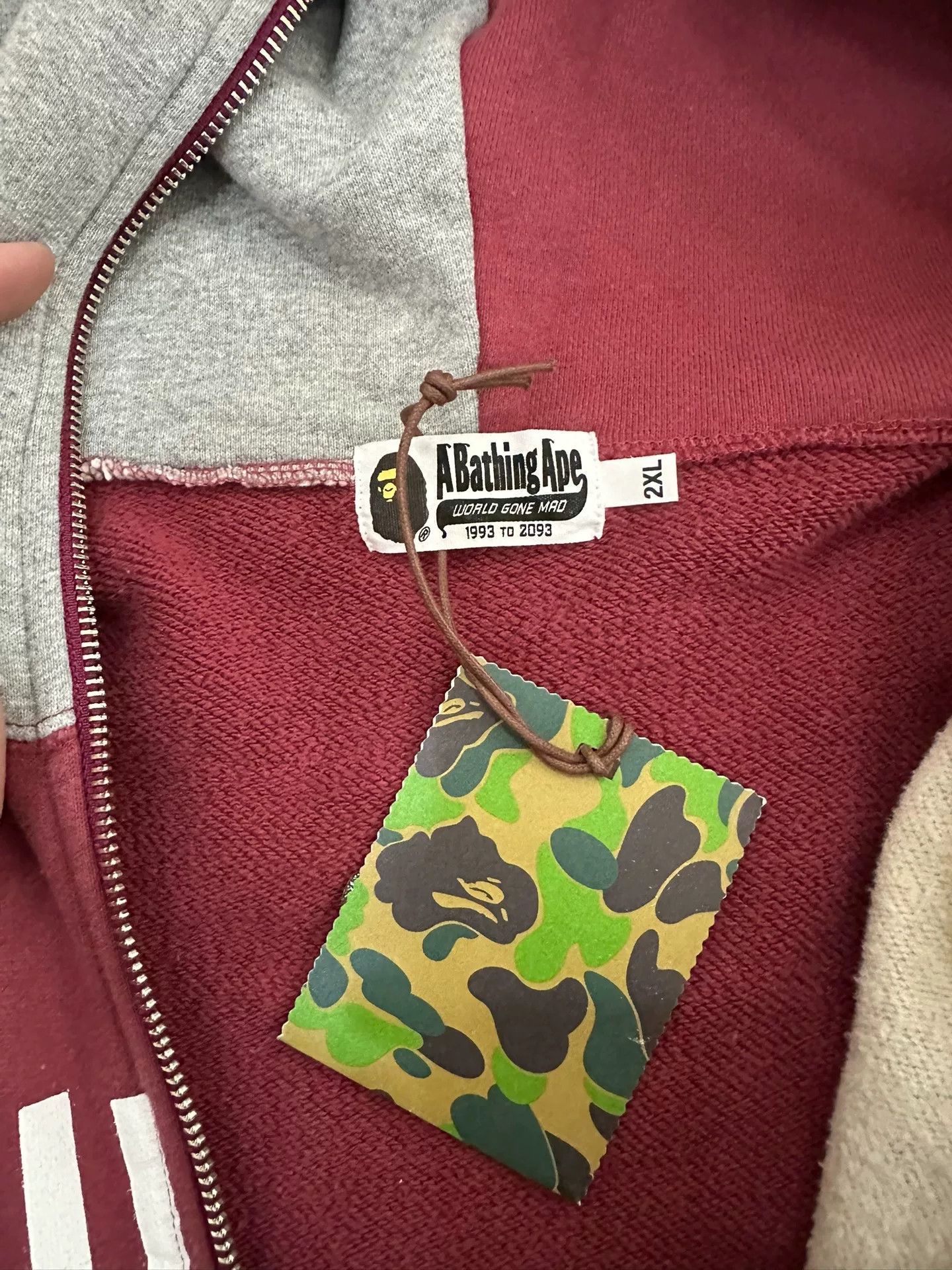 Bape Bape X Multi Shark Sweatshirt Pullover Size US XXL / EU 58 / 5 - 3 Thumbnail