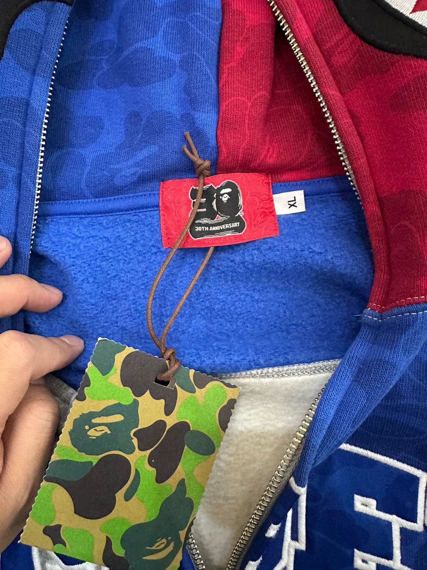 Bape Bape Ru E Multi Shark Sweatshirt Size US XL / EU 56 / 4 - 4 Thumbnail