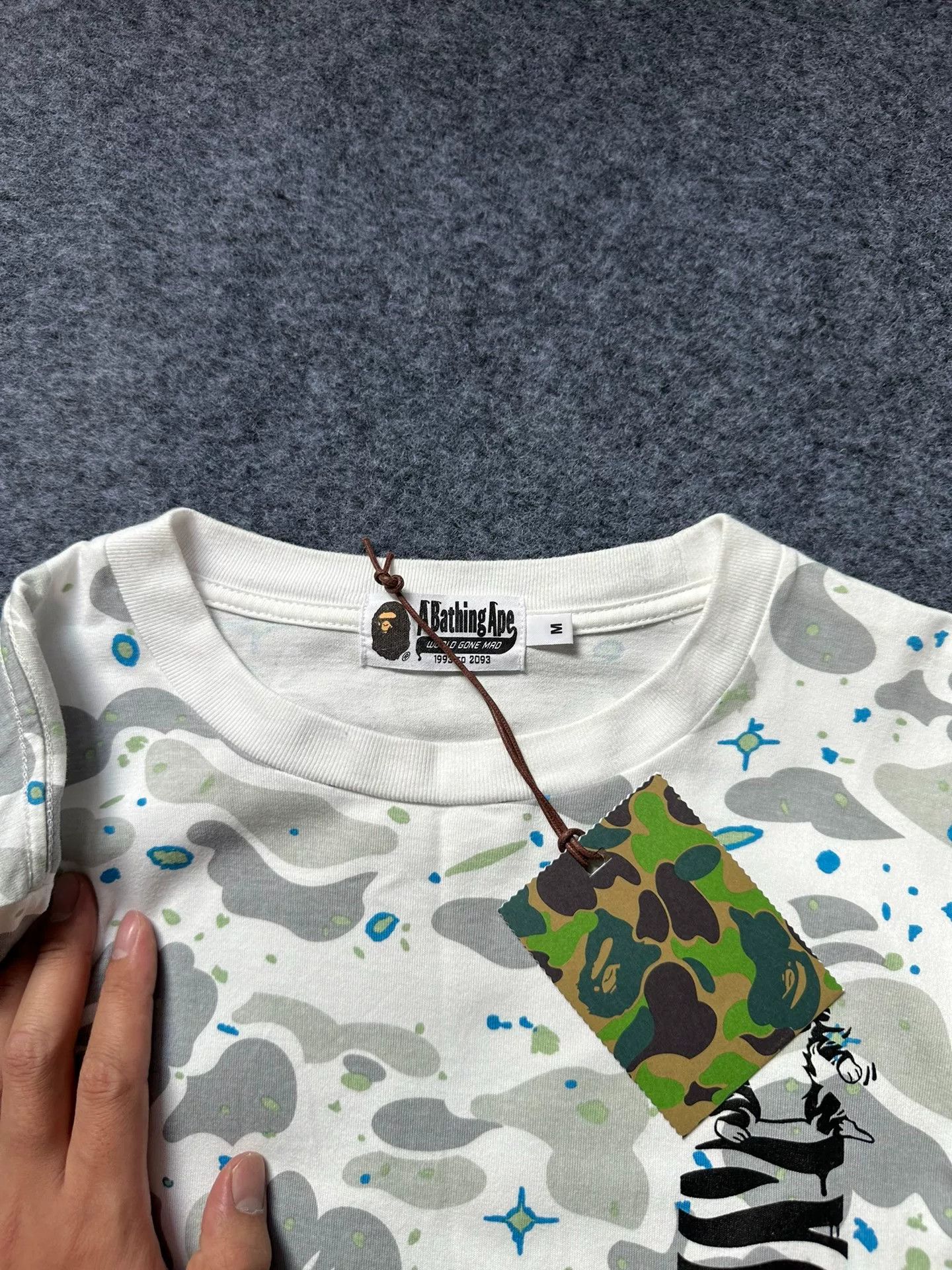 Bape Bape T Multi Glow Long Sleeve Tee Size US M / EU 48-50 / 2 - 5 Thumbnail