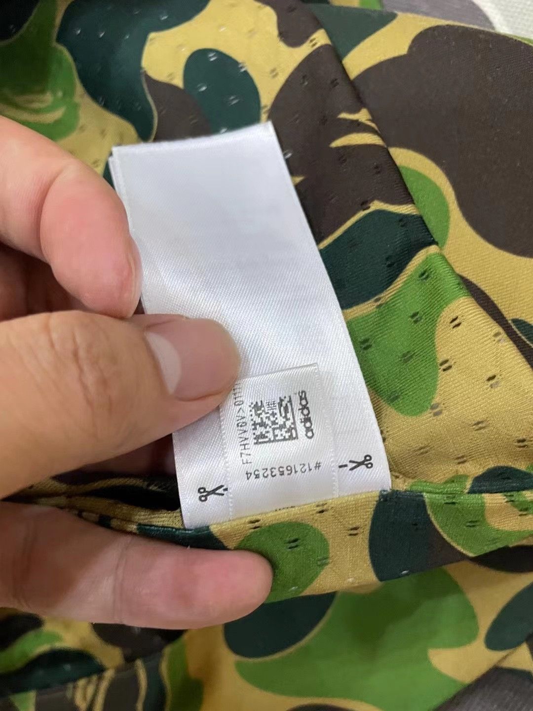 Adidas × Bape Bape Green Shark Sweatshirt Pullover Size US L / EU 52-54 / 3 - 6 Thumbnail