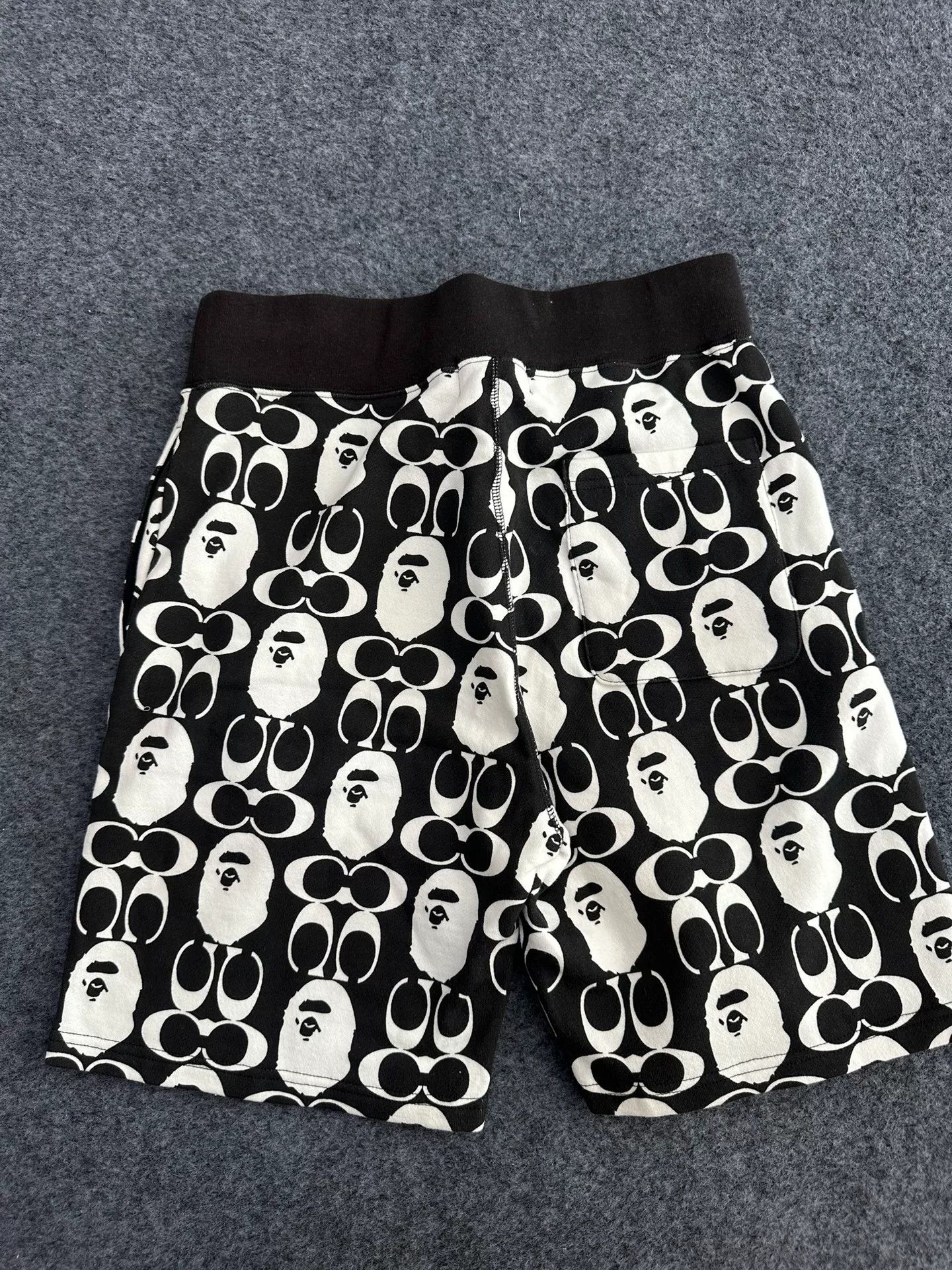 Bape Bape Coach Multi Shark Shorts Designer Size US 32 / EU 48 - 2 Thumbnail