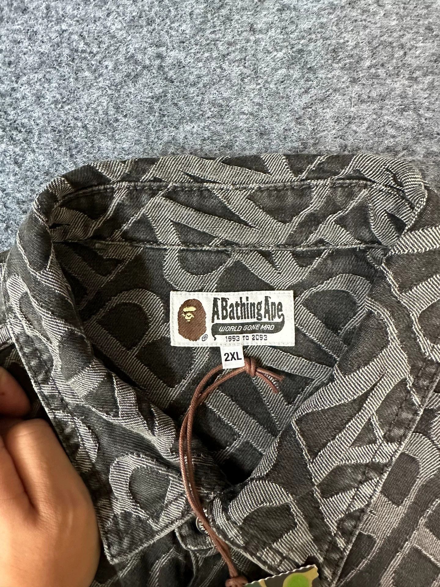 Bape Bape Ogo Multi Shark Sweatshirt Size US XXL / EU 58 / 5 - 3 Thumbnail