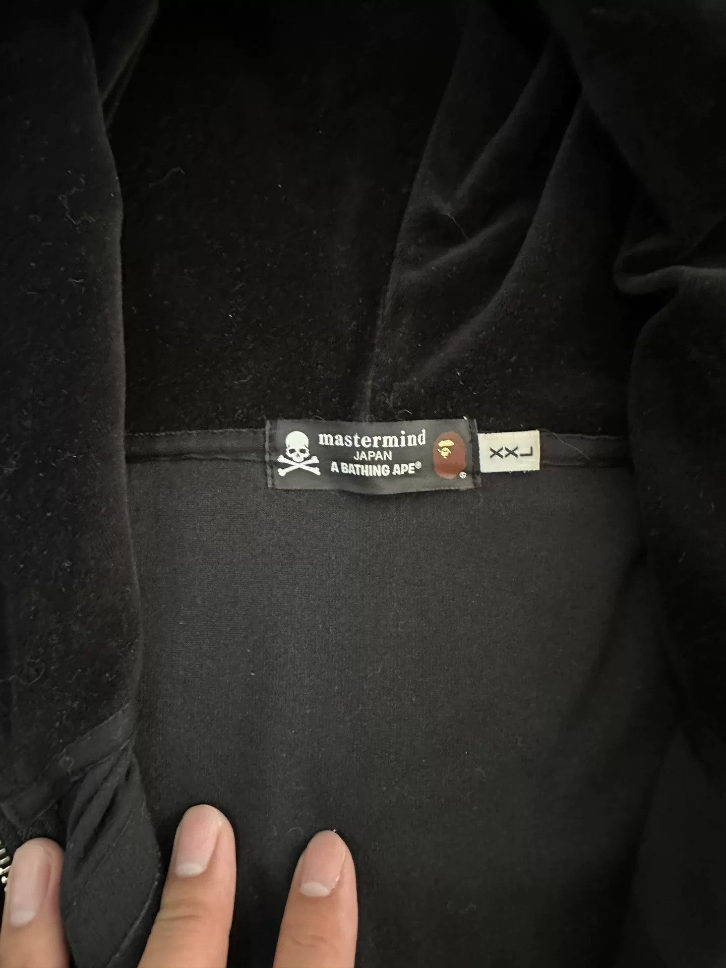 Bape × Mastermind Japan Bape J Multi Shark Sweatshirt Pullover Size US XXL / EU 58 / 5 - 5 Thumbnail