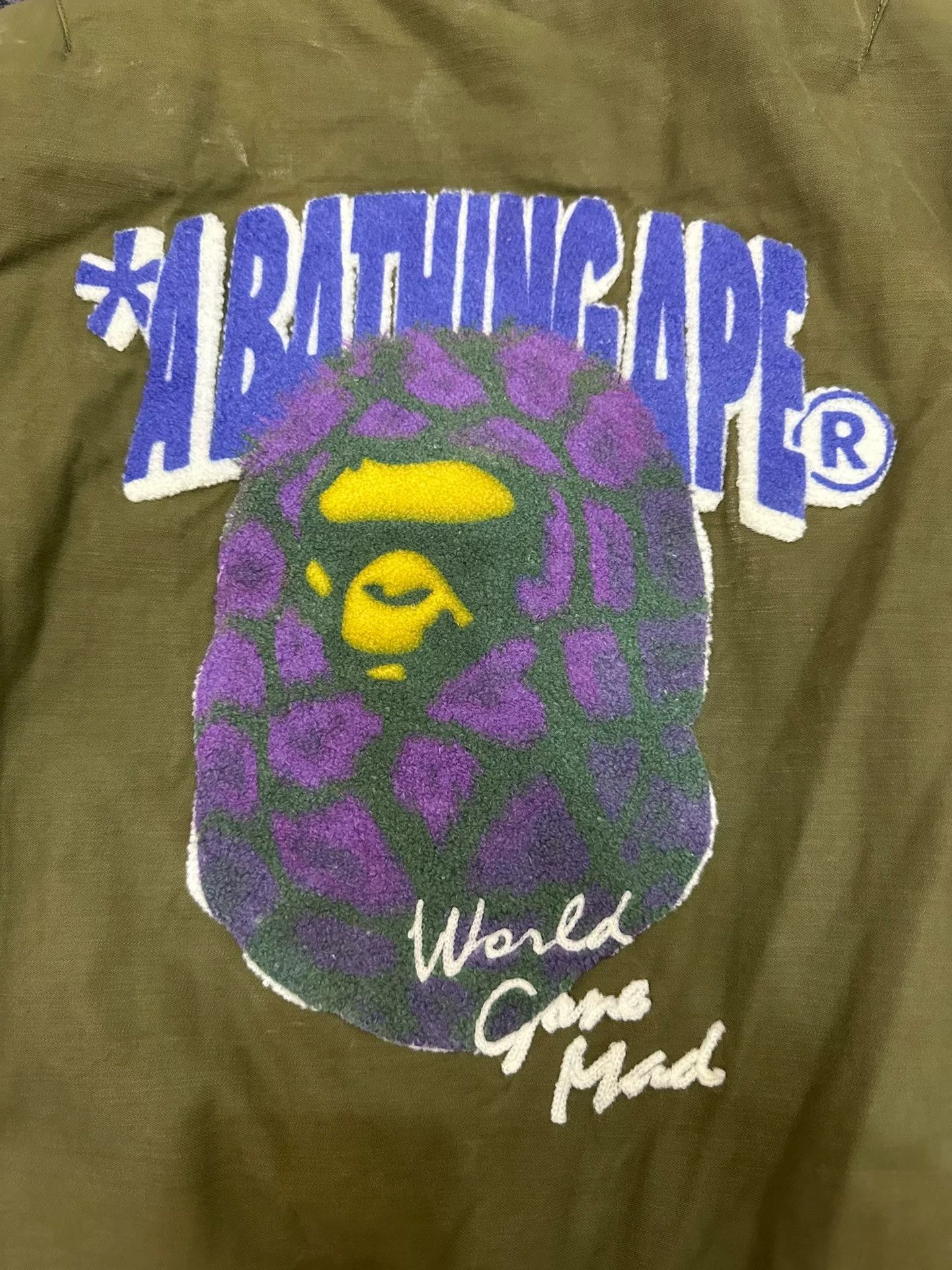 Bape Bape Graffiti Jacket Multi Shark Jacket Size US L / EU 52-54 / 3 - 6 Thumbnail