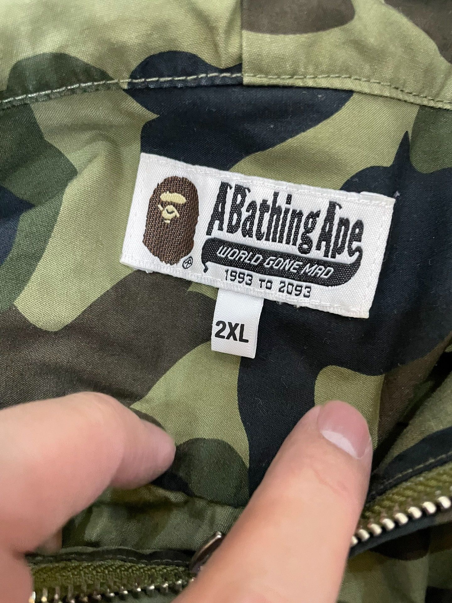 Bape Bape X Green Shark Sweatshirt Pullover Size US XXL / EU 58 / 5 - 5 Thumbnail