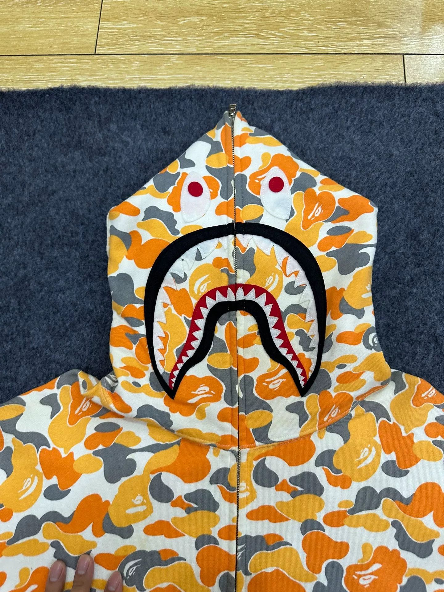Bape Bape Multi Shark Sweatshirt Pullover Size US XL / EU 56 / 4 - 3 Thumbnail