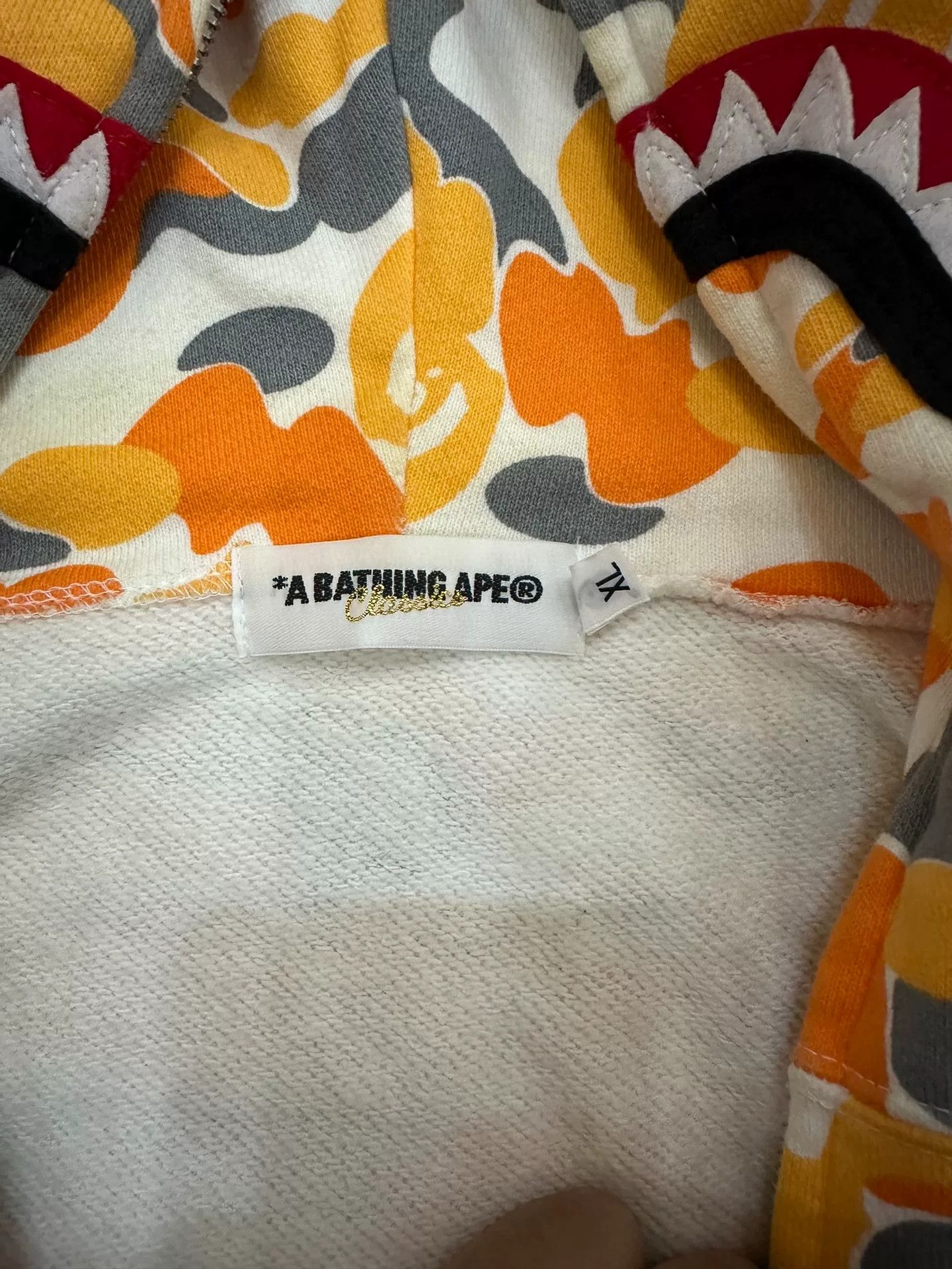 Bape Bape Multi Shark Sweatshirt Pullover Size US XL / EU 56 / 4 - 5 Thumbnail