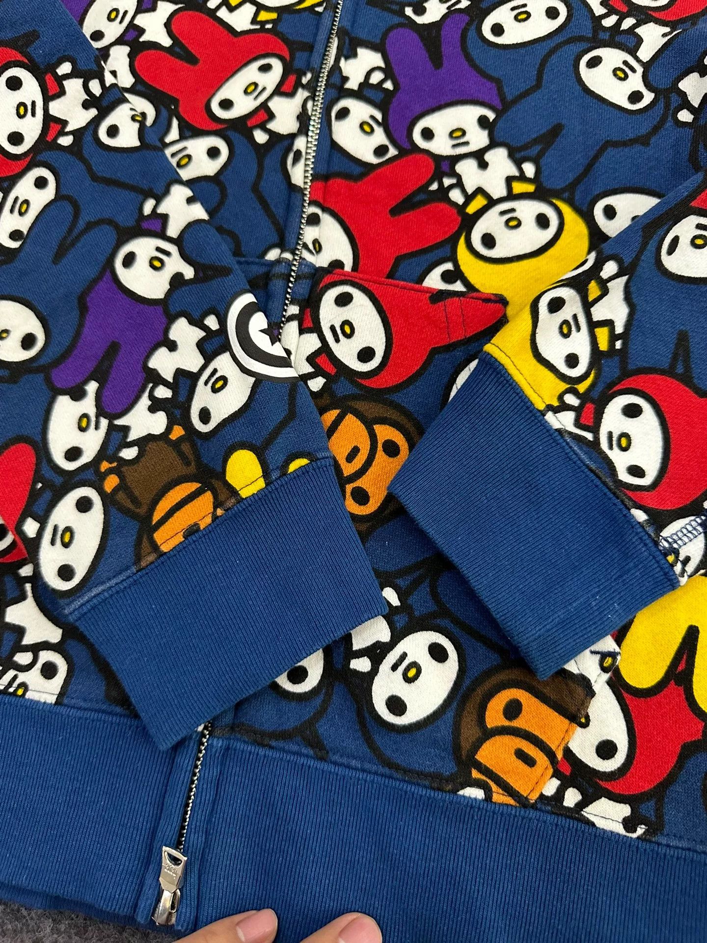 Bape Bape E Ody Multi Shark Sweatshirt Size US XS / EU 42 / 0 - 5 Thumbnail