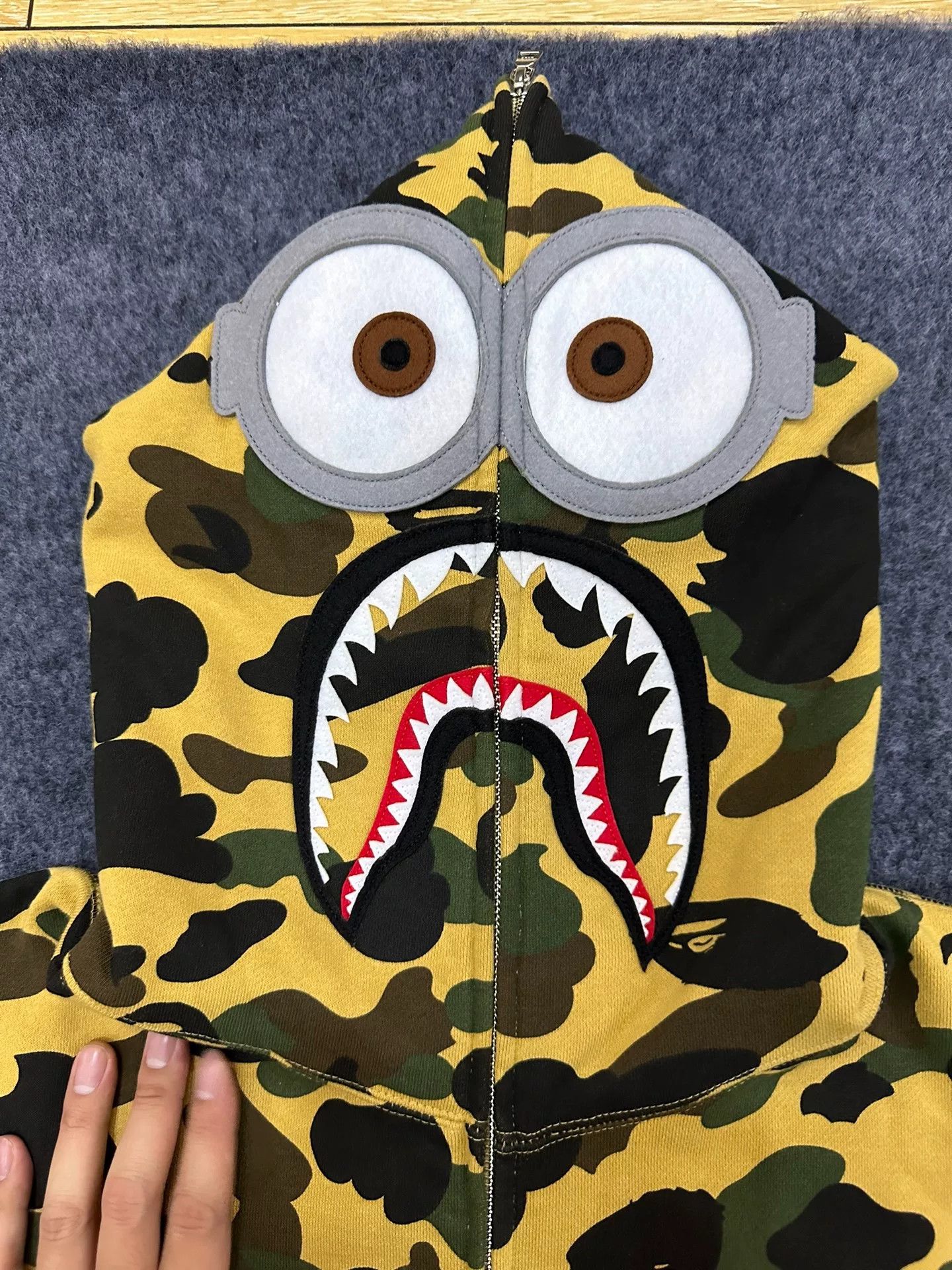 Bape Bape Multi Shark Sweatshirt Pullover Size US XL / EU 56 / 4 - 3 Thumbnail